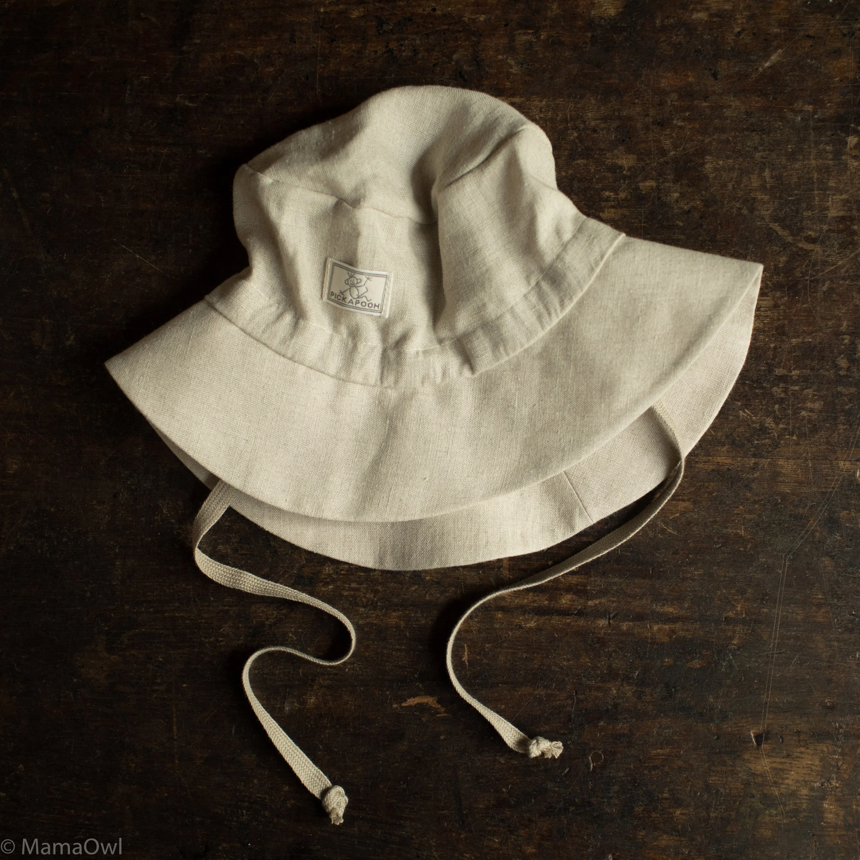 Baby & Kids Linen Cala Sun Hat - Oat