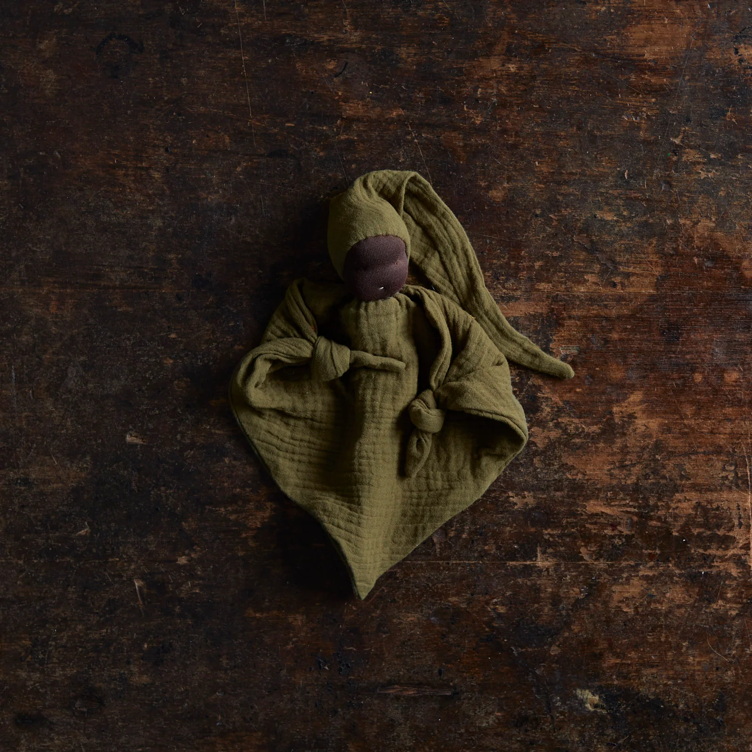 Cotton Muslin Snuggle Comforter - Forest - Many Colours - Image 4