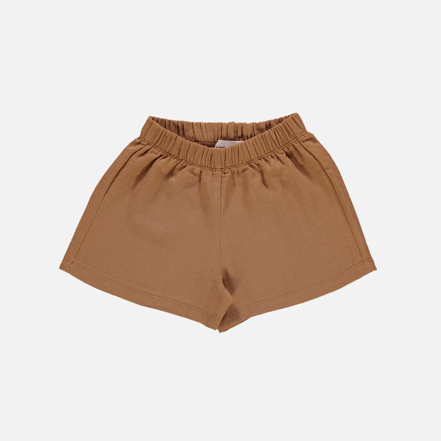 Kids Cotton Gui Shorts - Bone Brown - Image 2