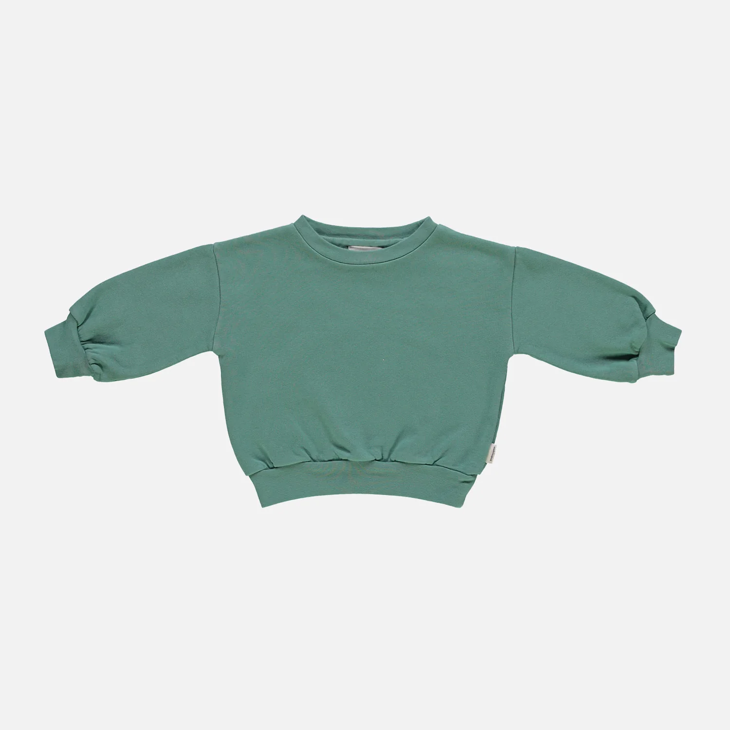 Kids Cotton Jojoba Sweatshirt - Deep Grass Green - Image 2