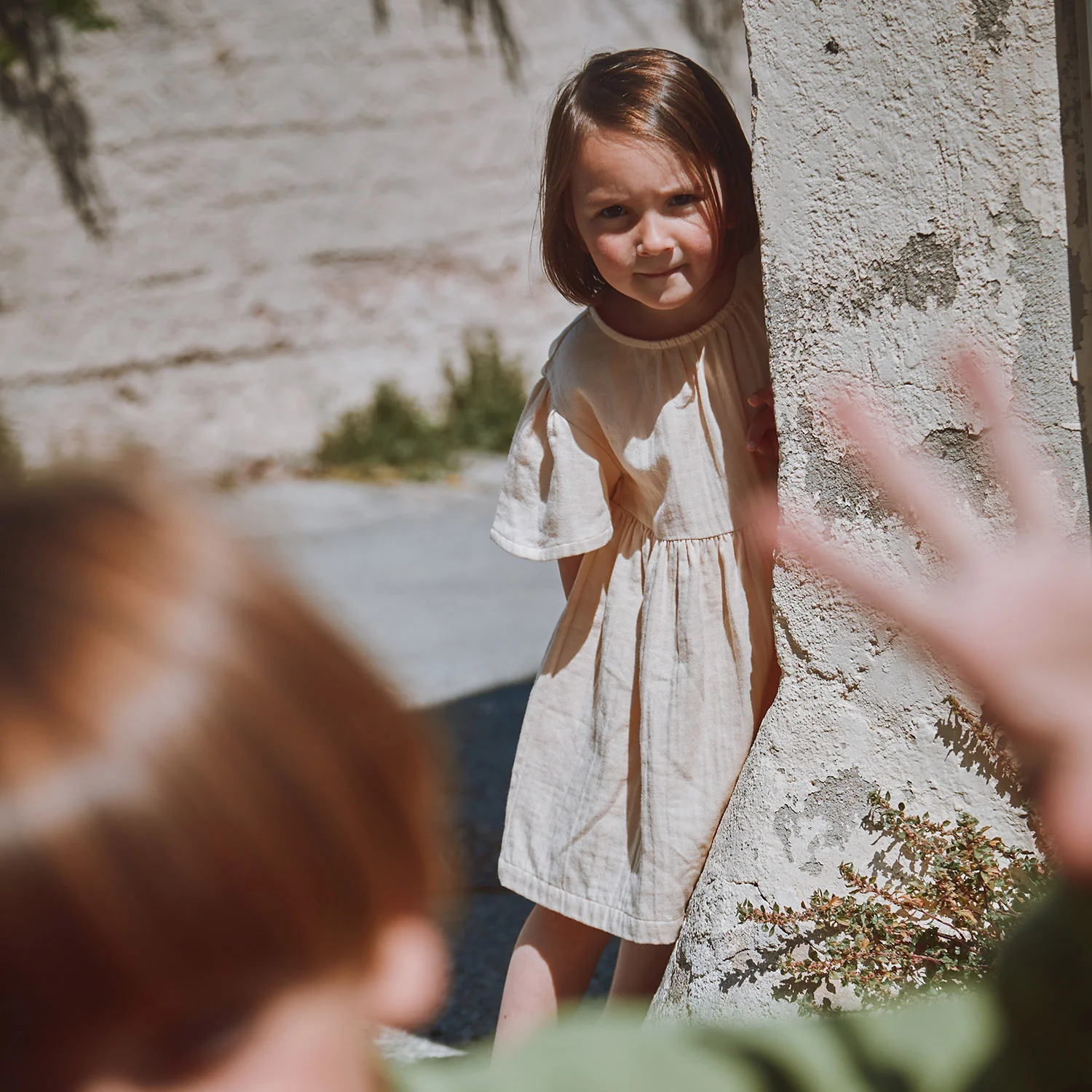 Kids Cotton Lilas Dress - Sun Kiss - Image 4