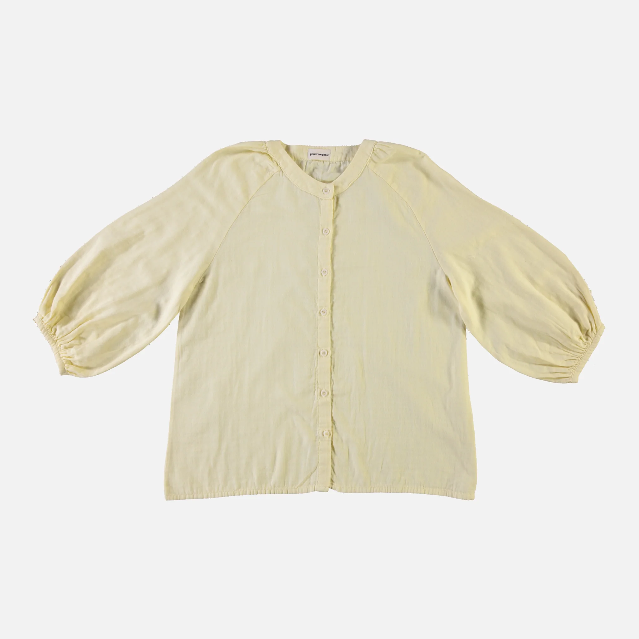 Women's Cotton Onagre Blouse - Pastel Yellow - Image 2