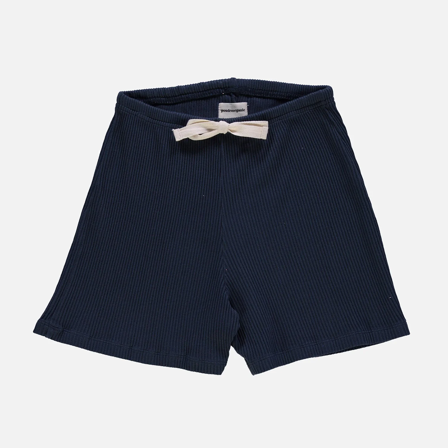 Women's Cotton Rib Hortensia Shorts - Midnight Navy - Image 2
