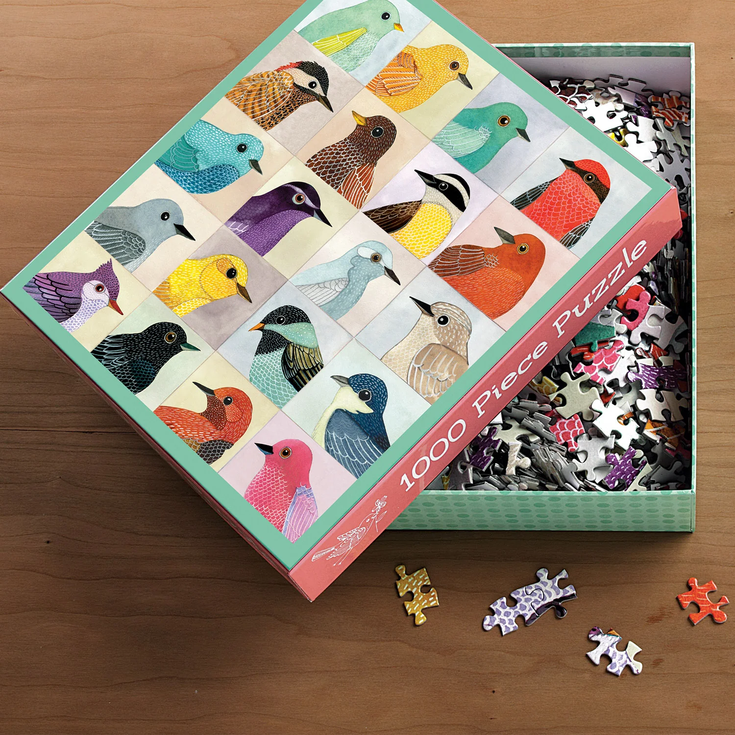 Avian Friends 1000 Piece Puzzle - Image 2