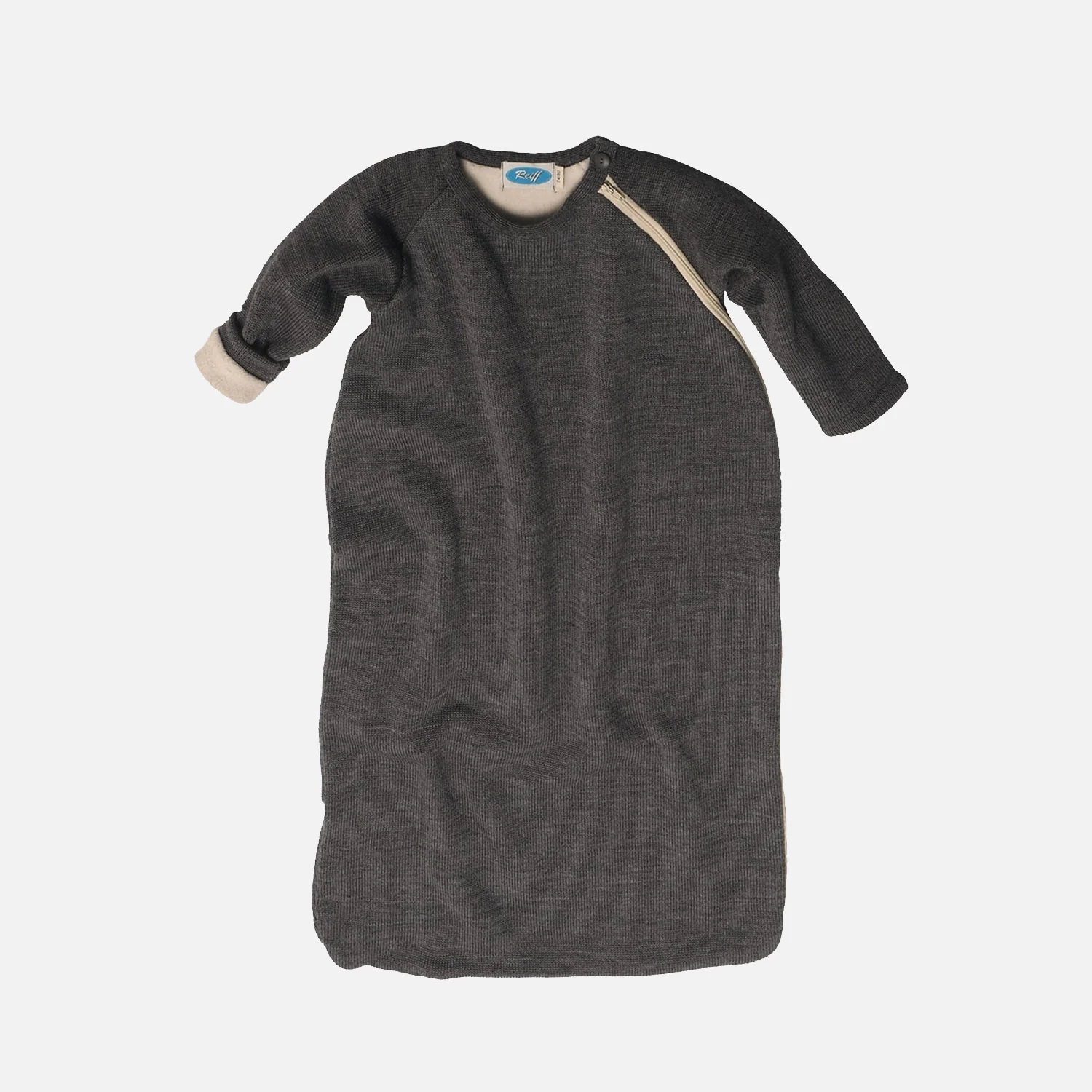 Merino Wool/Cotton LS Sleeping Bag - Slate - Image 4