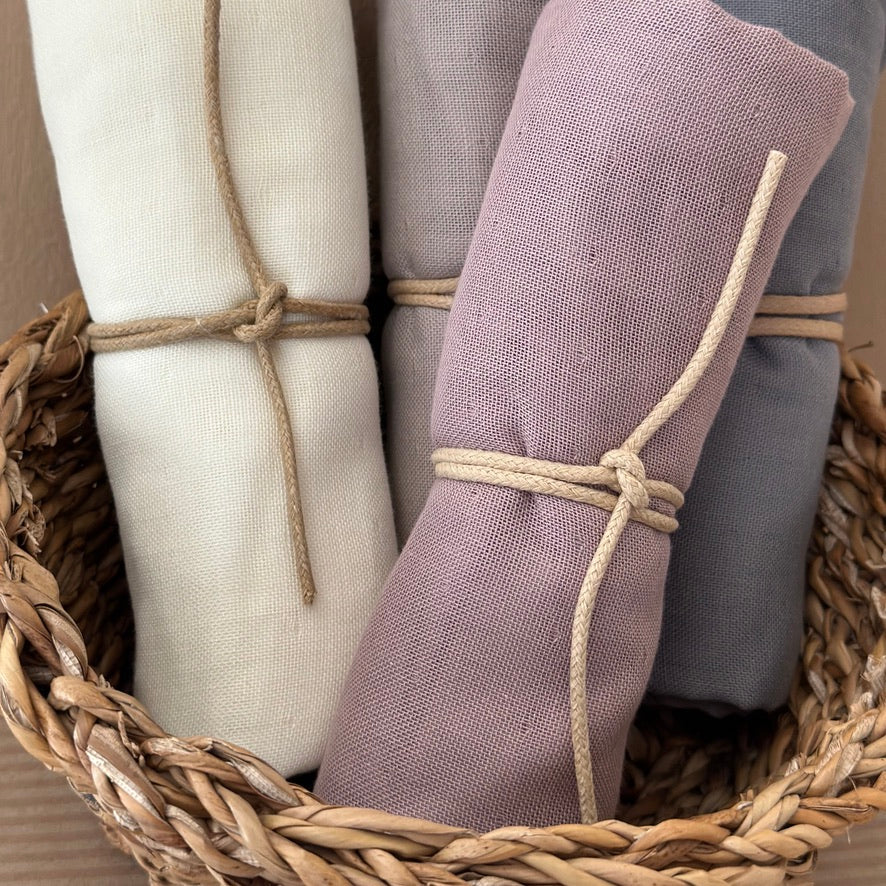 Cotton Muslin - Mauve - Image 2