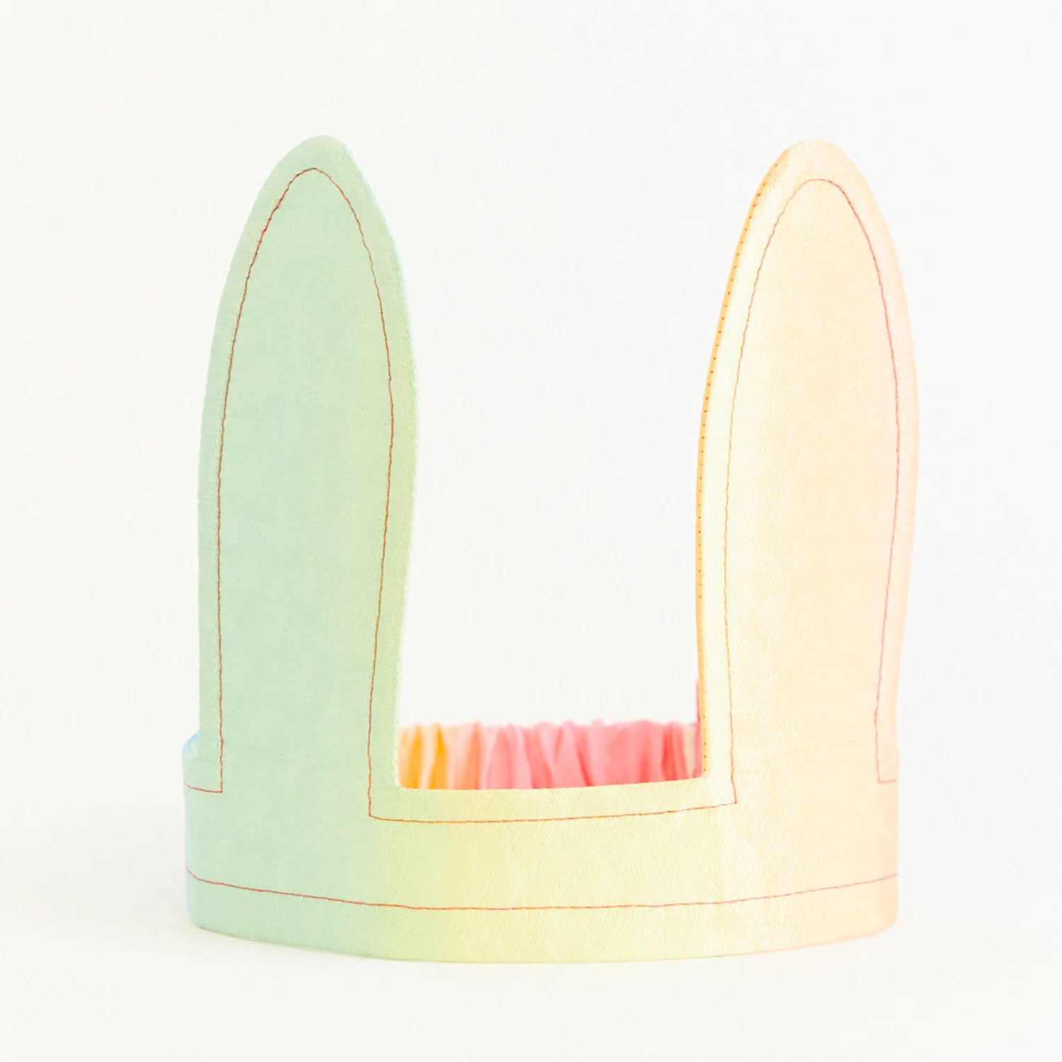 Silk Bunny Ears - Rainbow - Image 2