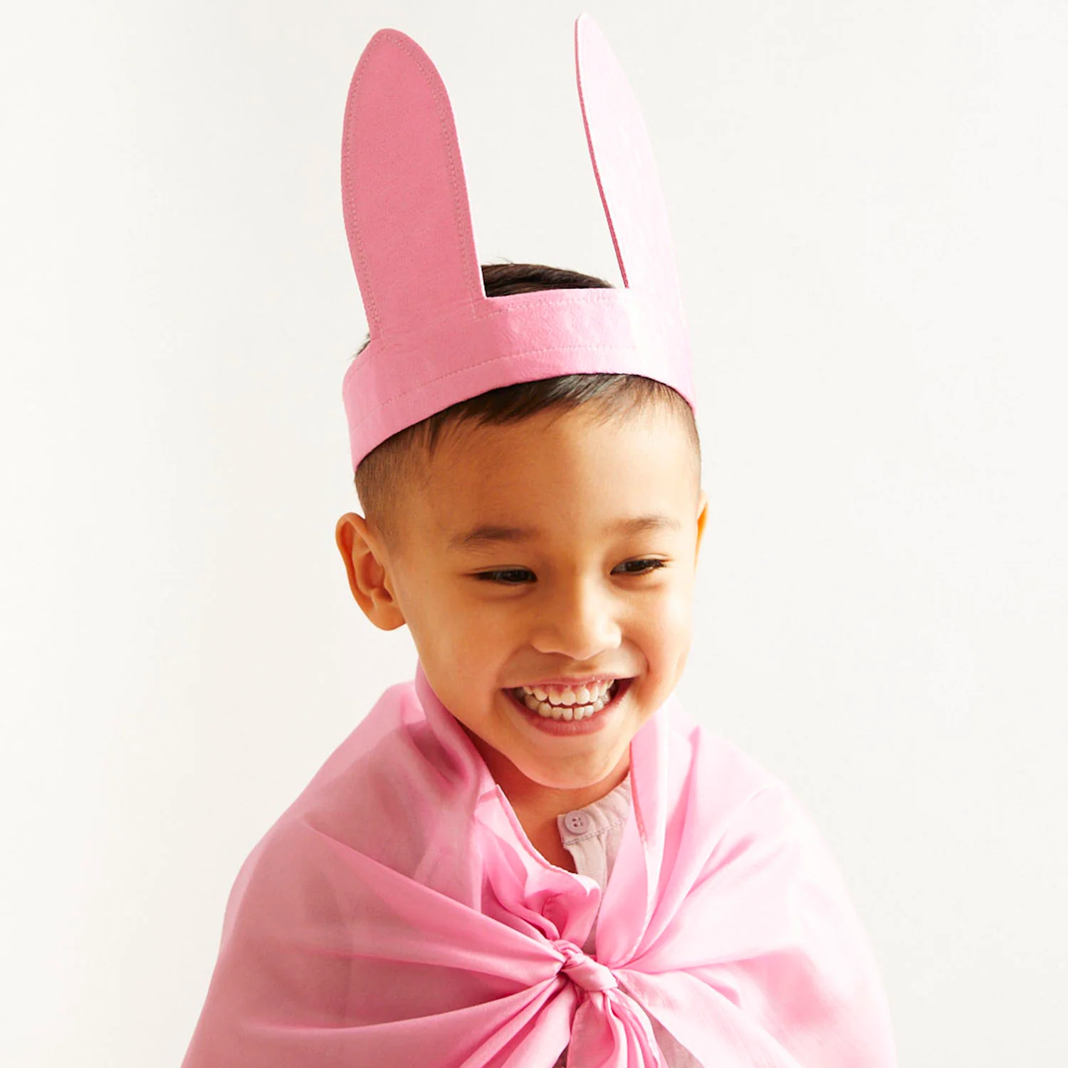 Silk Bunny Ears - Strawberry Moon - Image 2