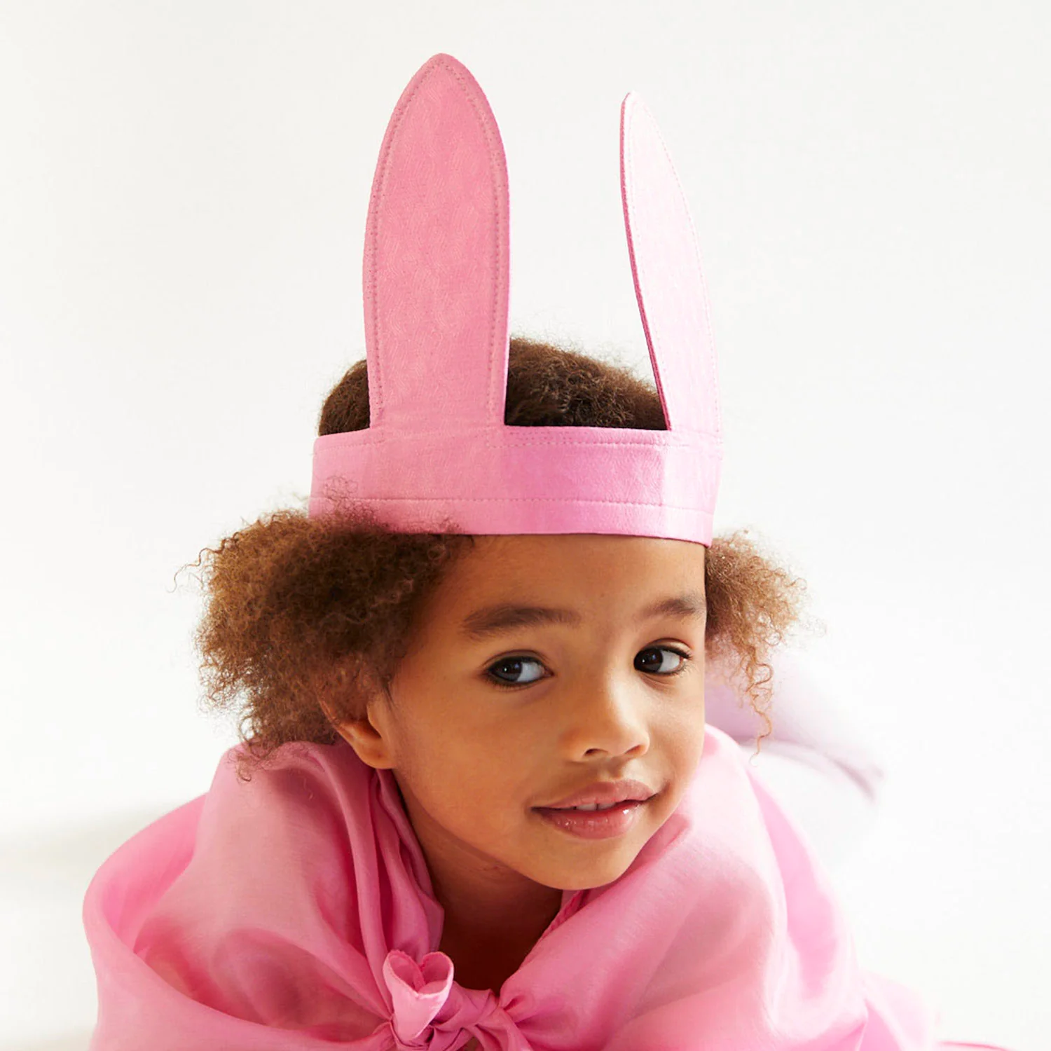 Silk Bunny Ears - Strawberry Moon - Image 3