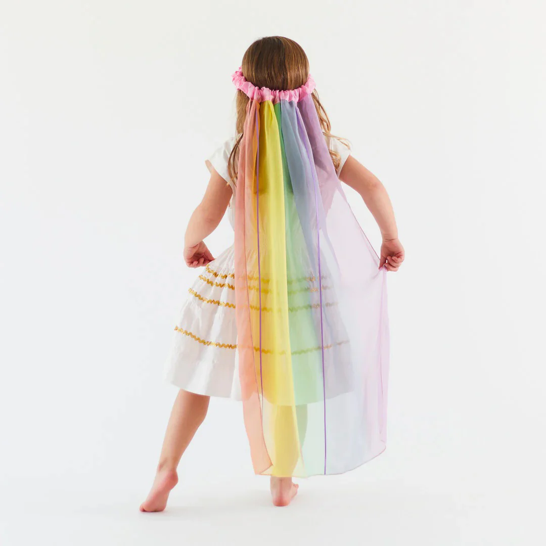 Silk Veil - Soft Rainbow