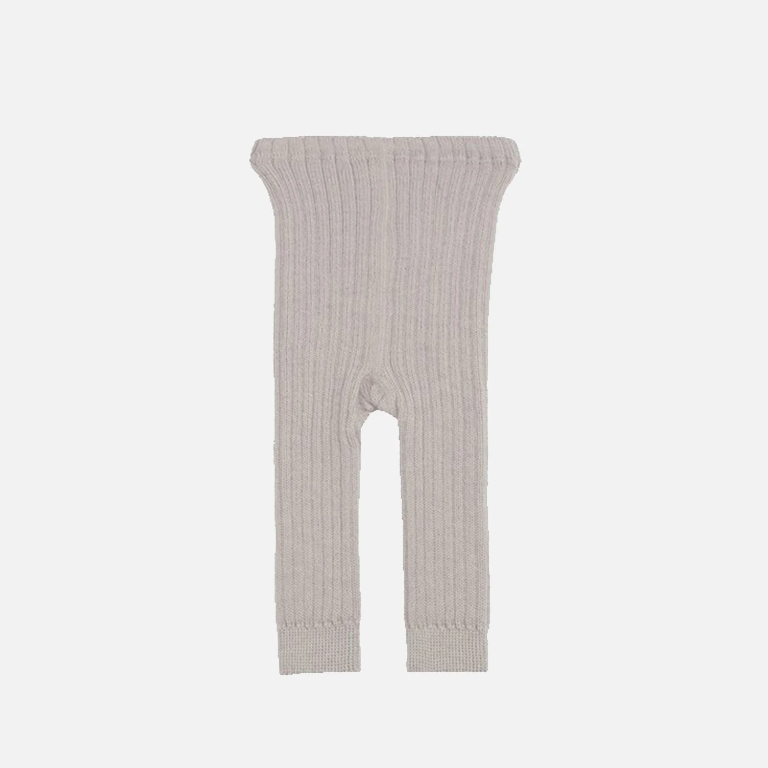 Baby & Kids Merino Wool Leggings - Beige - Image 2
