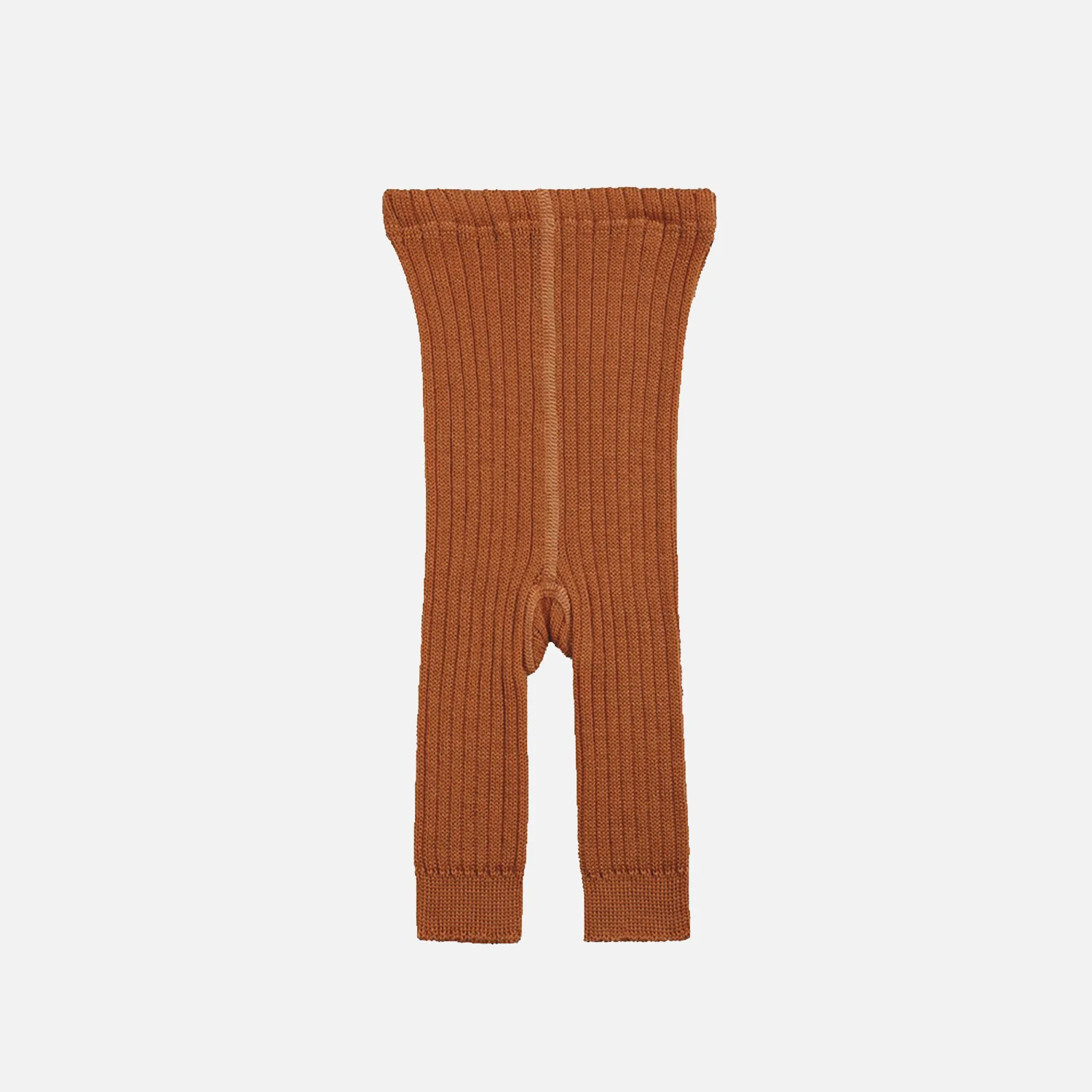Baby & Kids Merino Wool Leggings - Copper - Image 2