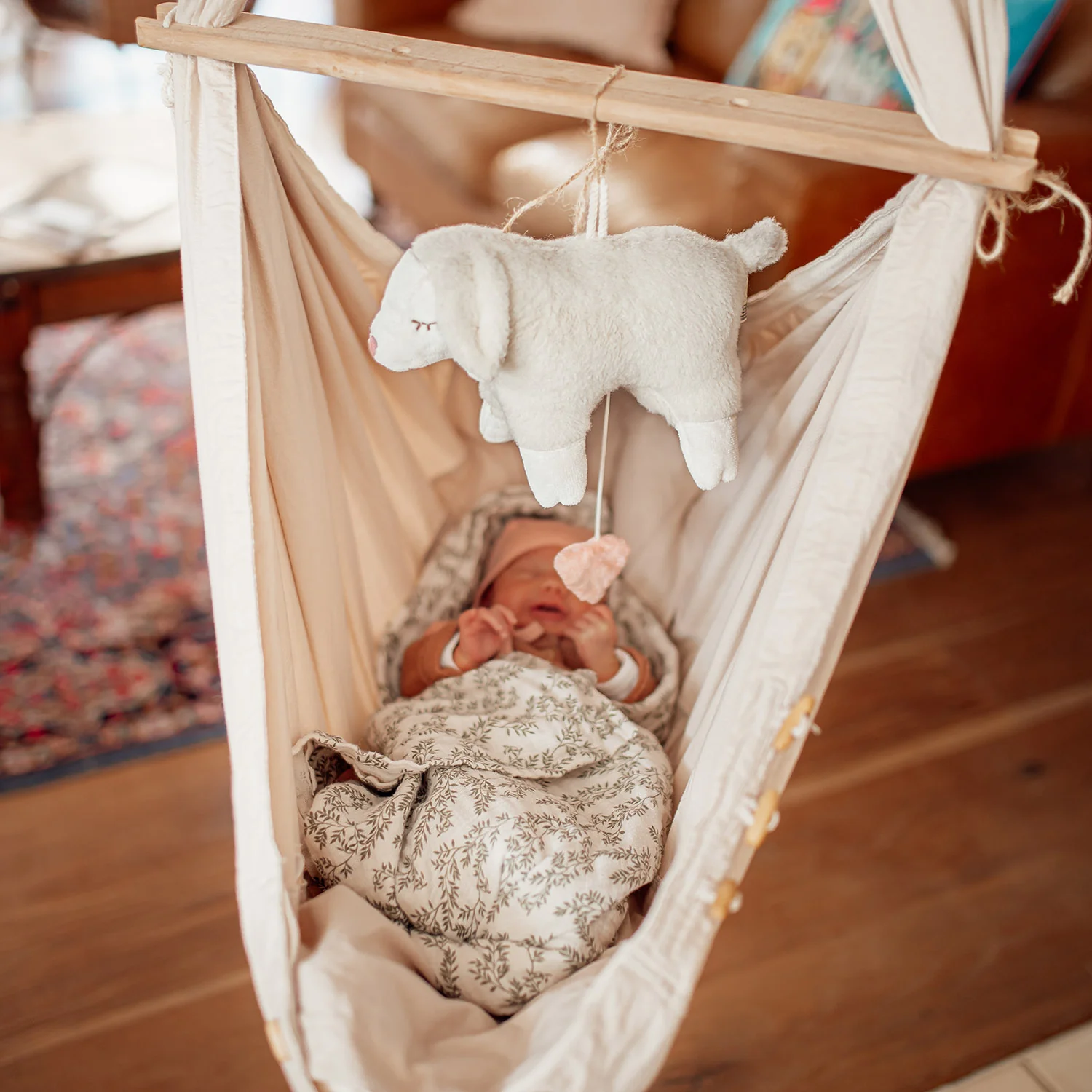 Cotton Music Box - Sheep