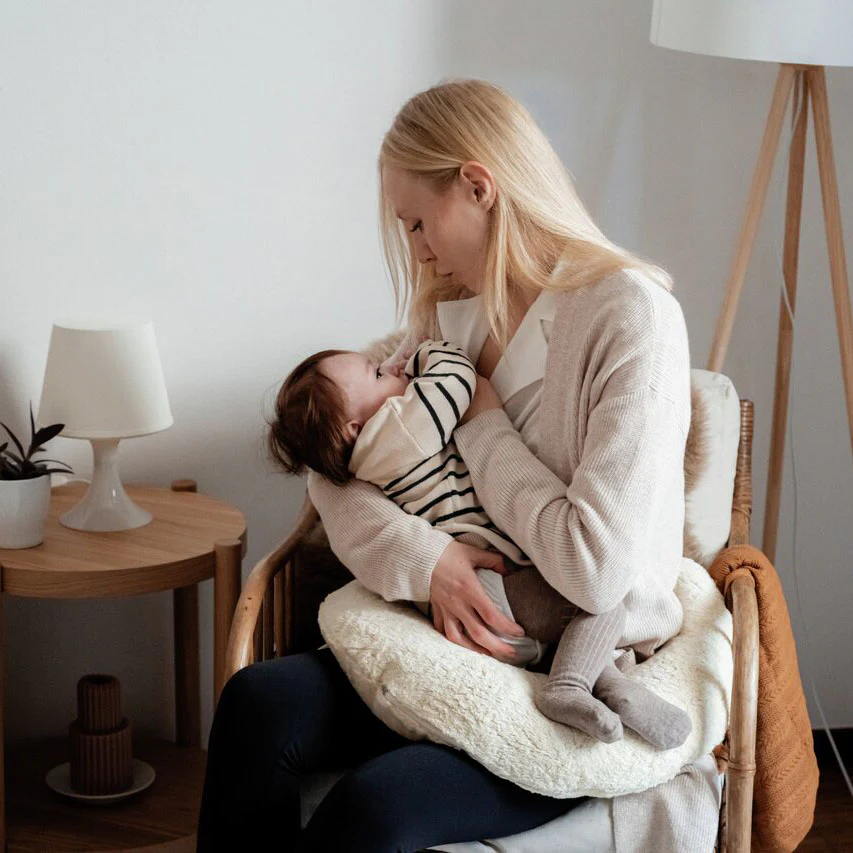 Cotton Nursing/Neck Cushion - Moon - Image 2