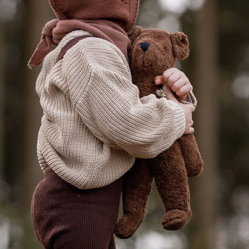 Cotton Small Bear - Brown