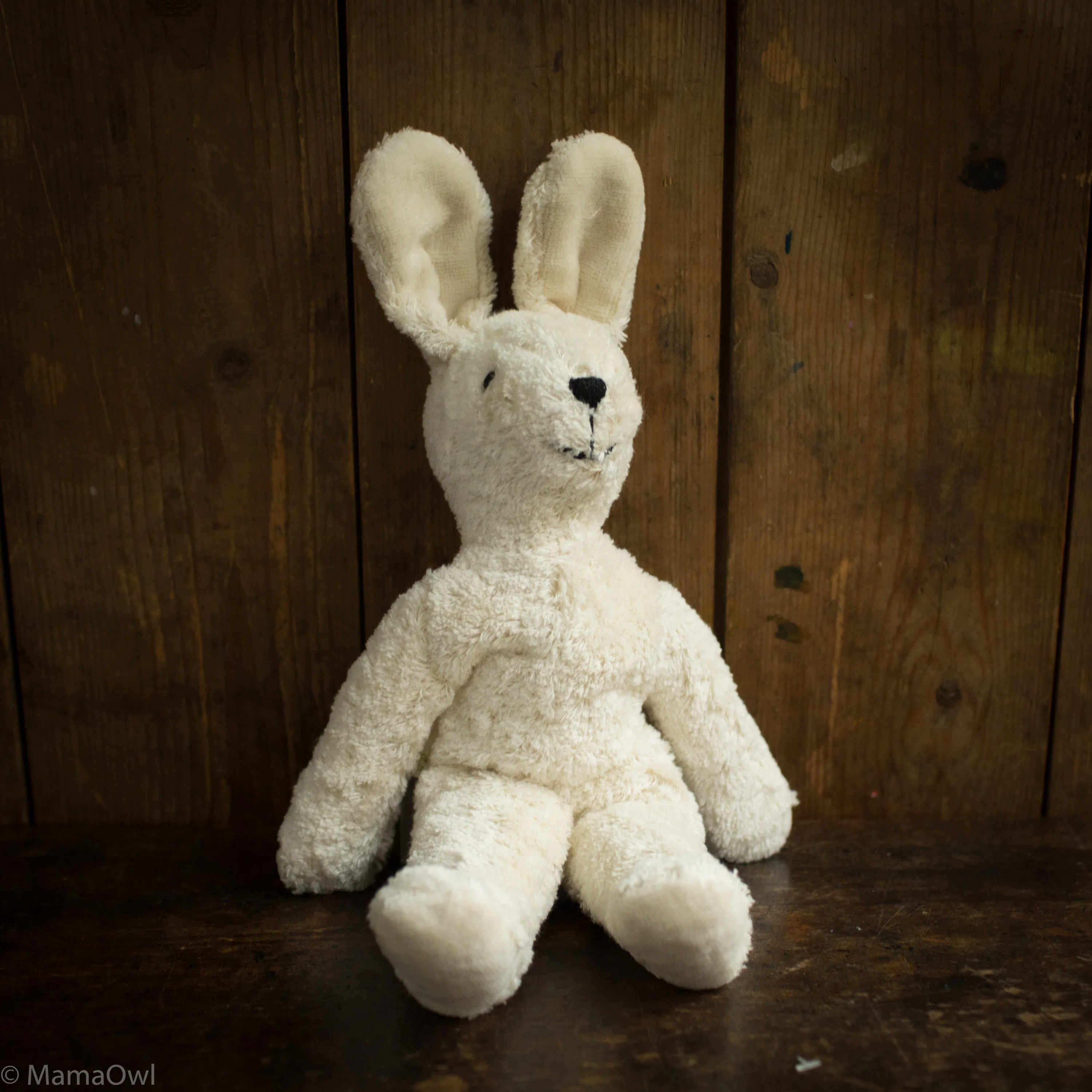 Cotton Small Rabbit - White - Image 2