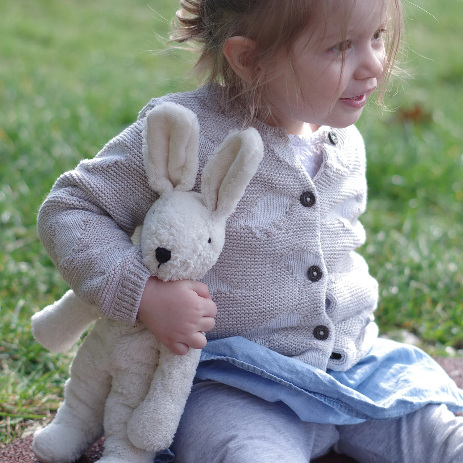 Cotton Small Rabbit - White - Image 4