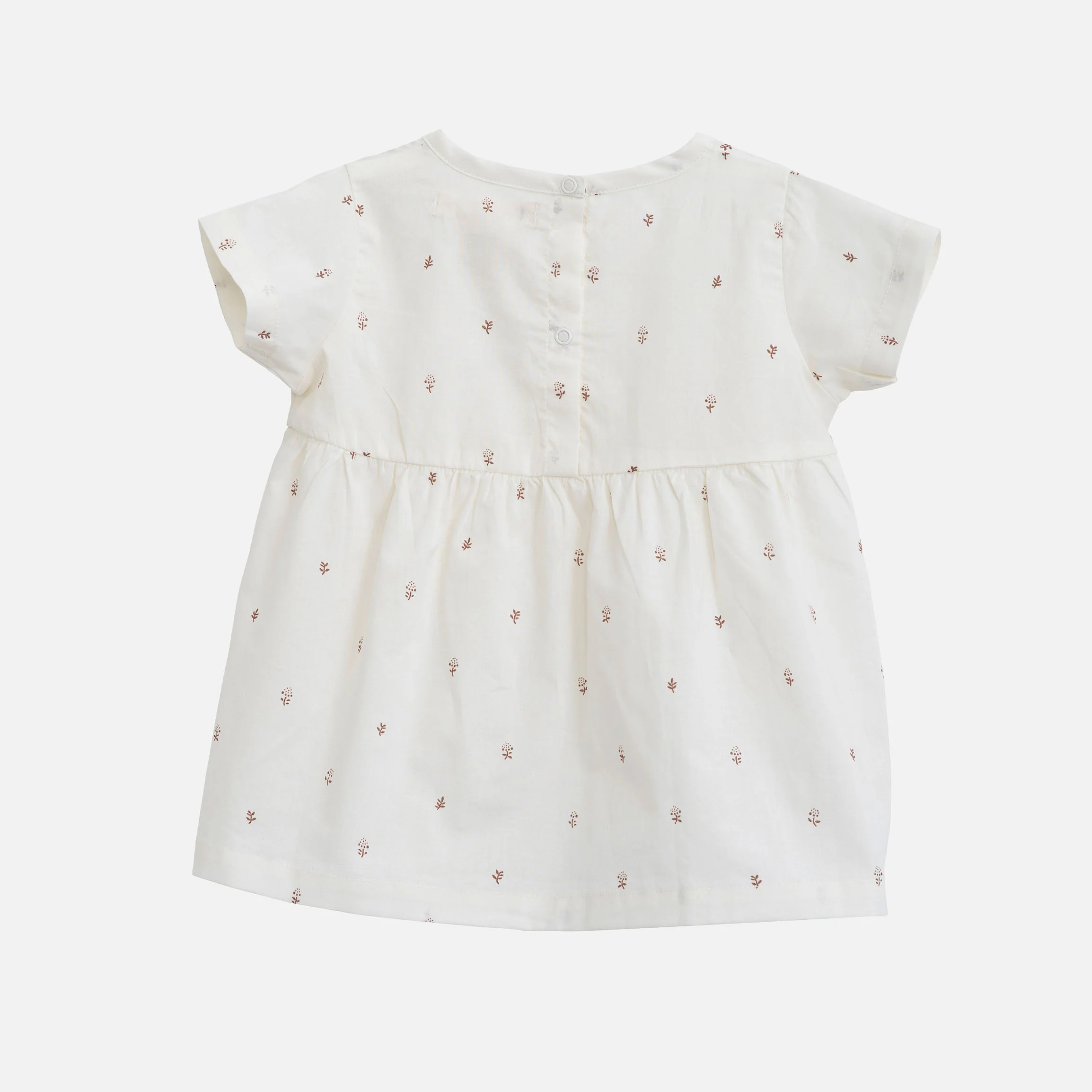 Baby Cotton Flair Dress - Aster - Image 2