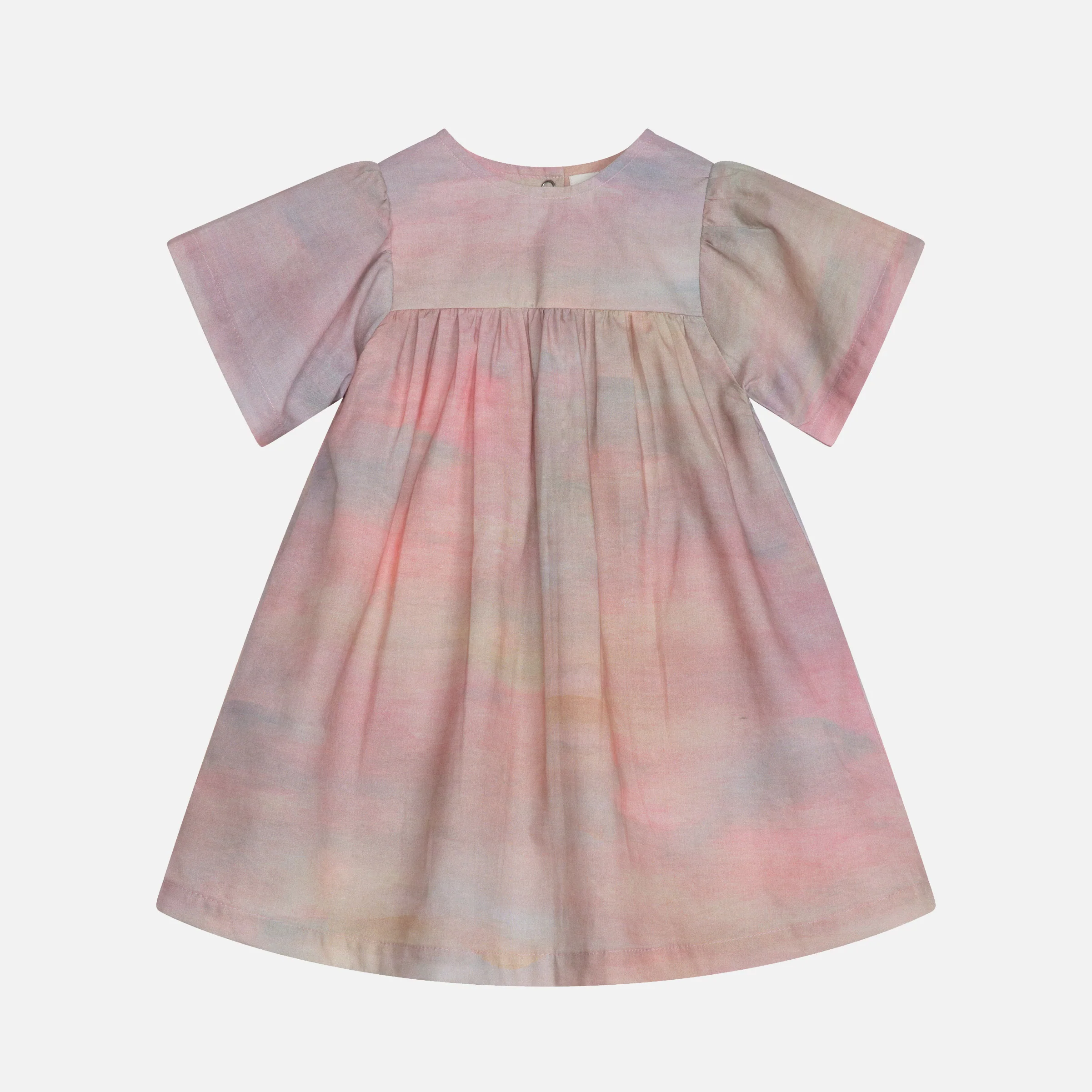 Baby Cotton Flair Dress - Dawn - Image 3