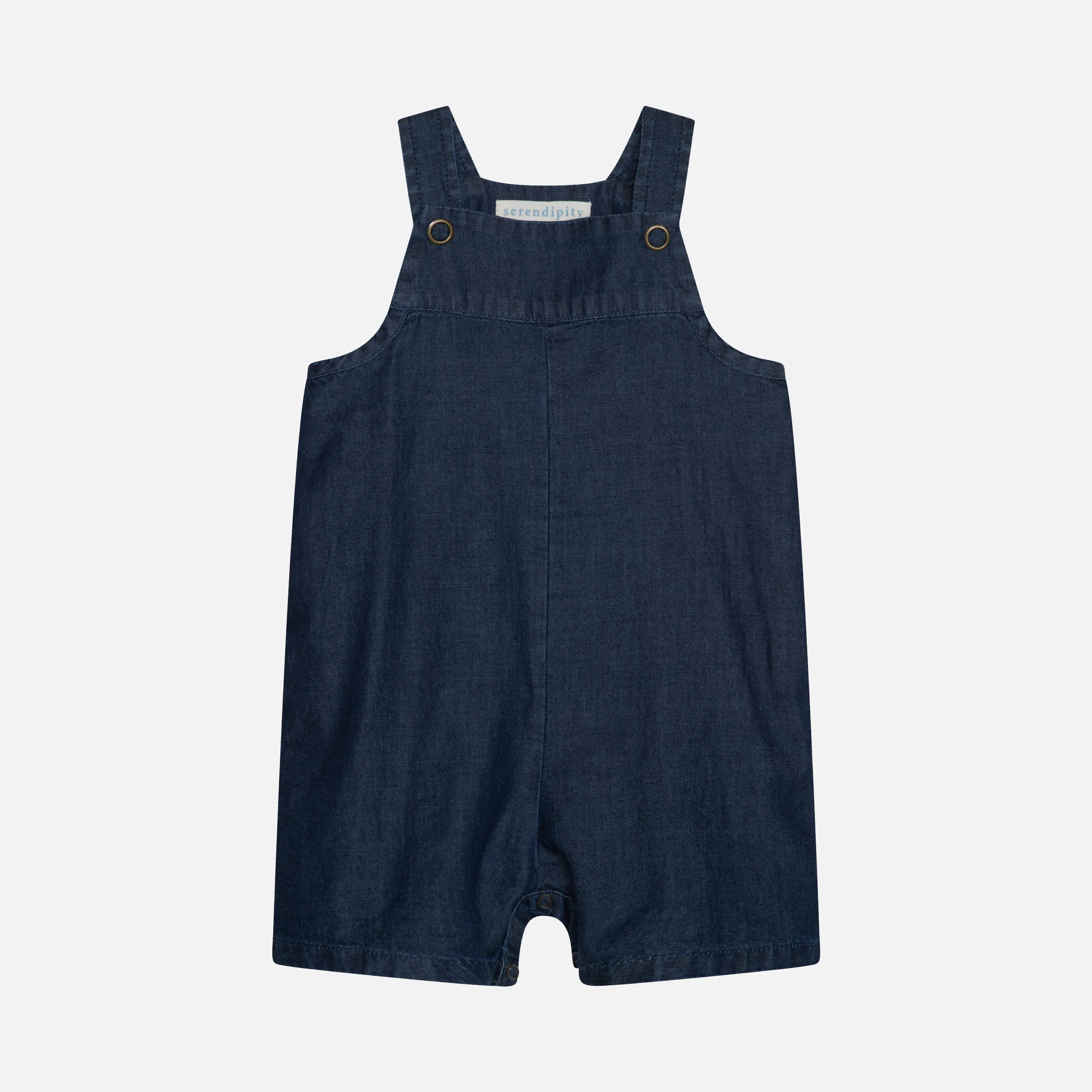 Baby Cotton Overall - Dark Denim - Image 2