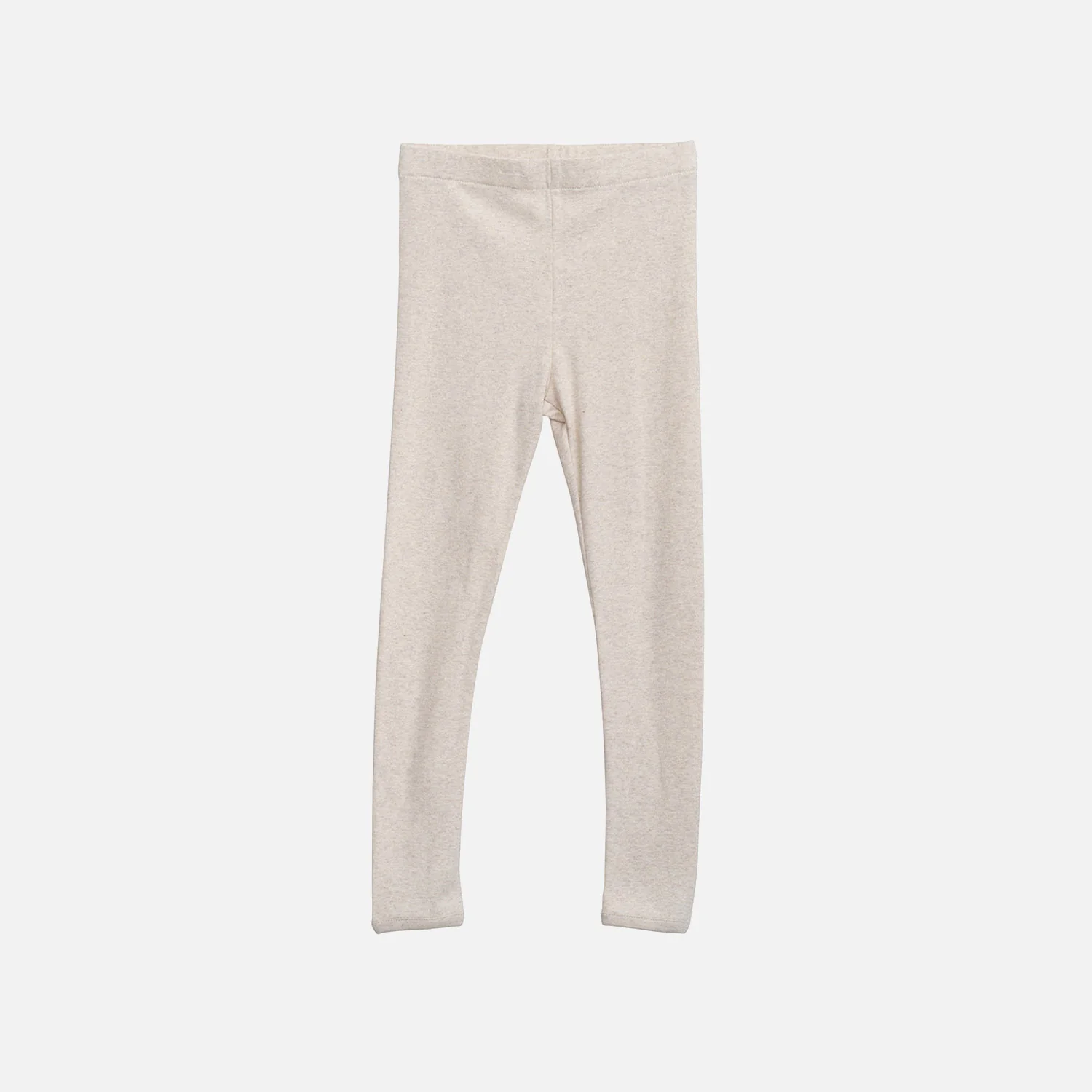 Kids Cotton Leggings - Shell melange - Image 2