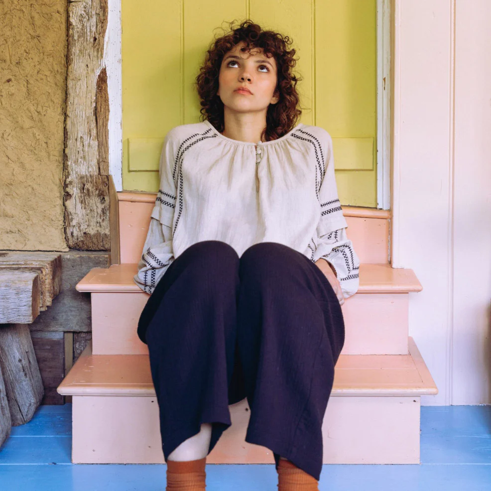 Women's Cotton Elodie Shirt - Ecru - Image 10