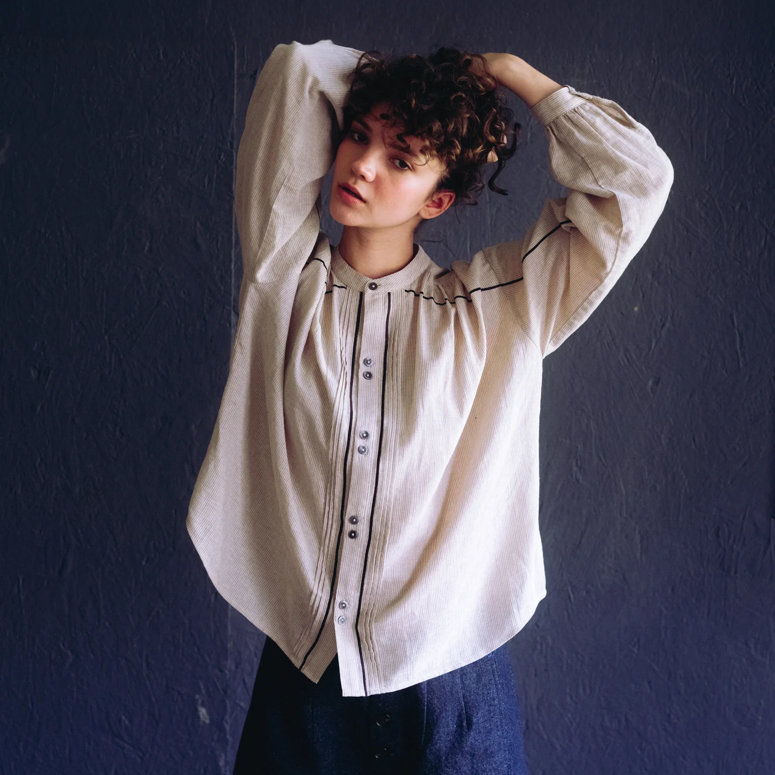 Women's Cotton Willow Shirt - Stone