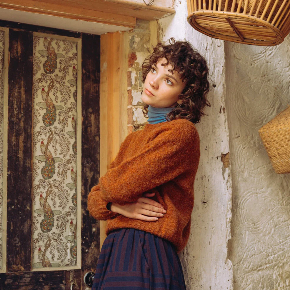 Women's Wool Nova Jumper - Whiskey - Image 3