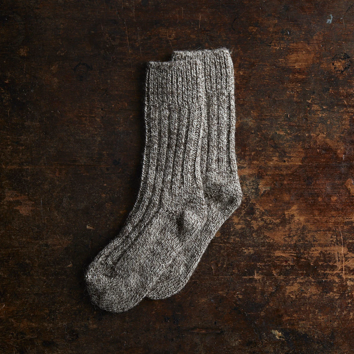 Jacob Adults Socks - Wool - Loam - Image 2