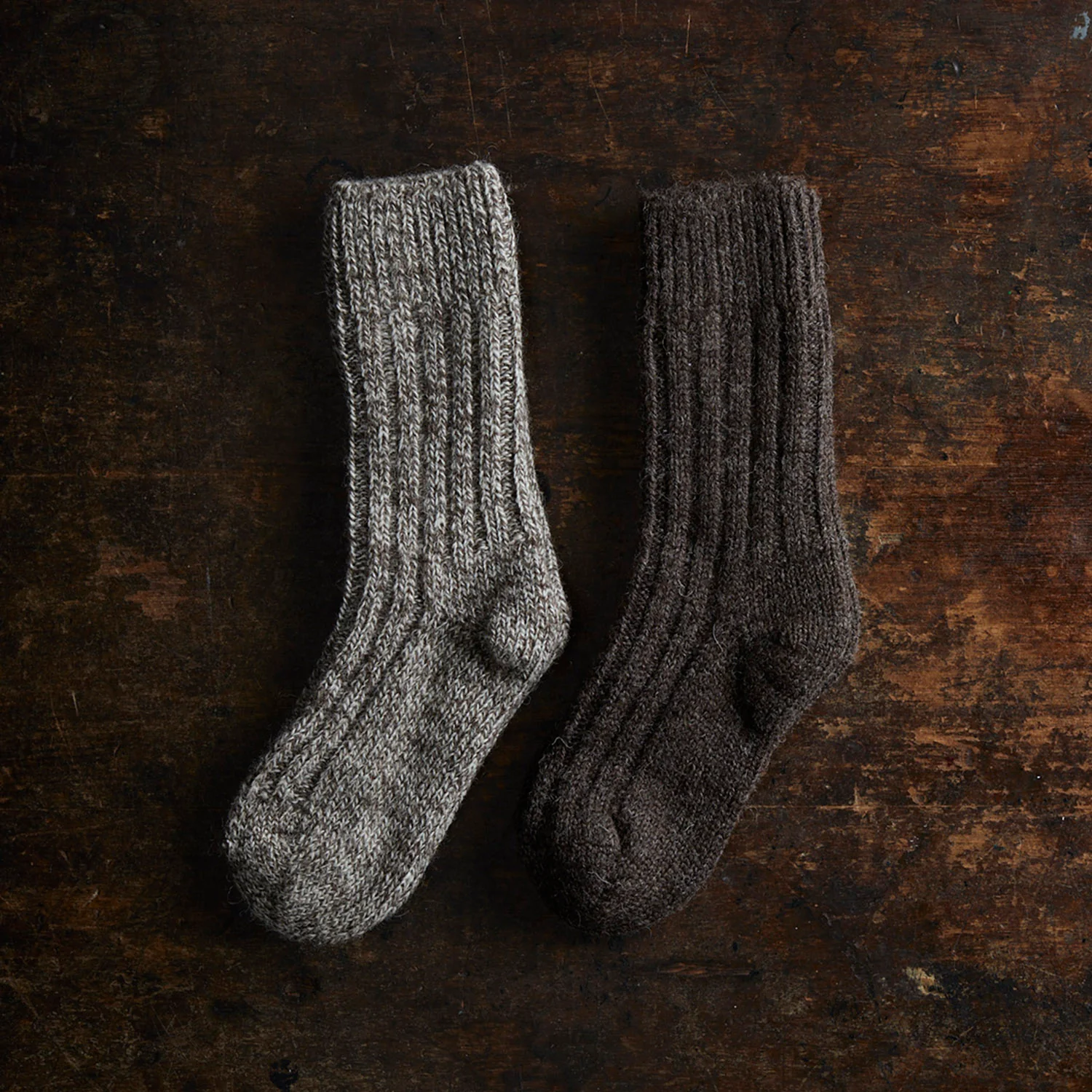 Jacob Adults Socks - Wool - Loam - Image 3