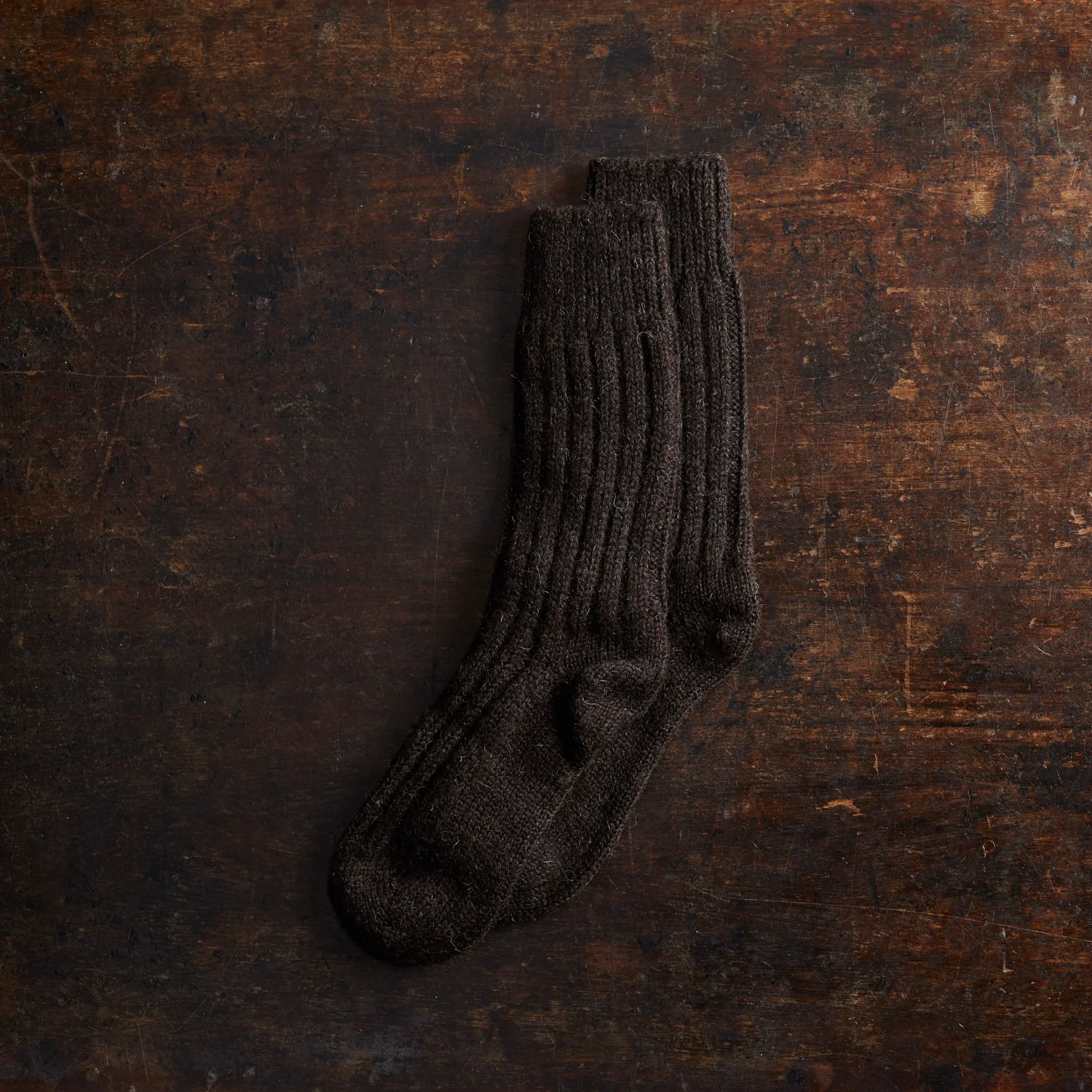 Jacob Adults Socks - Wool - Peat