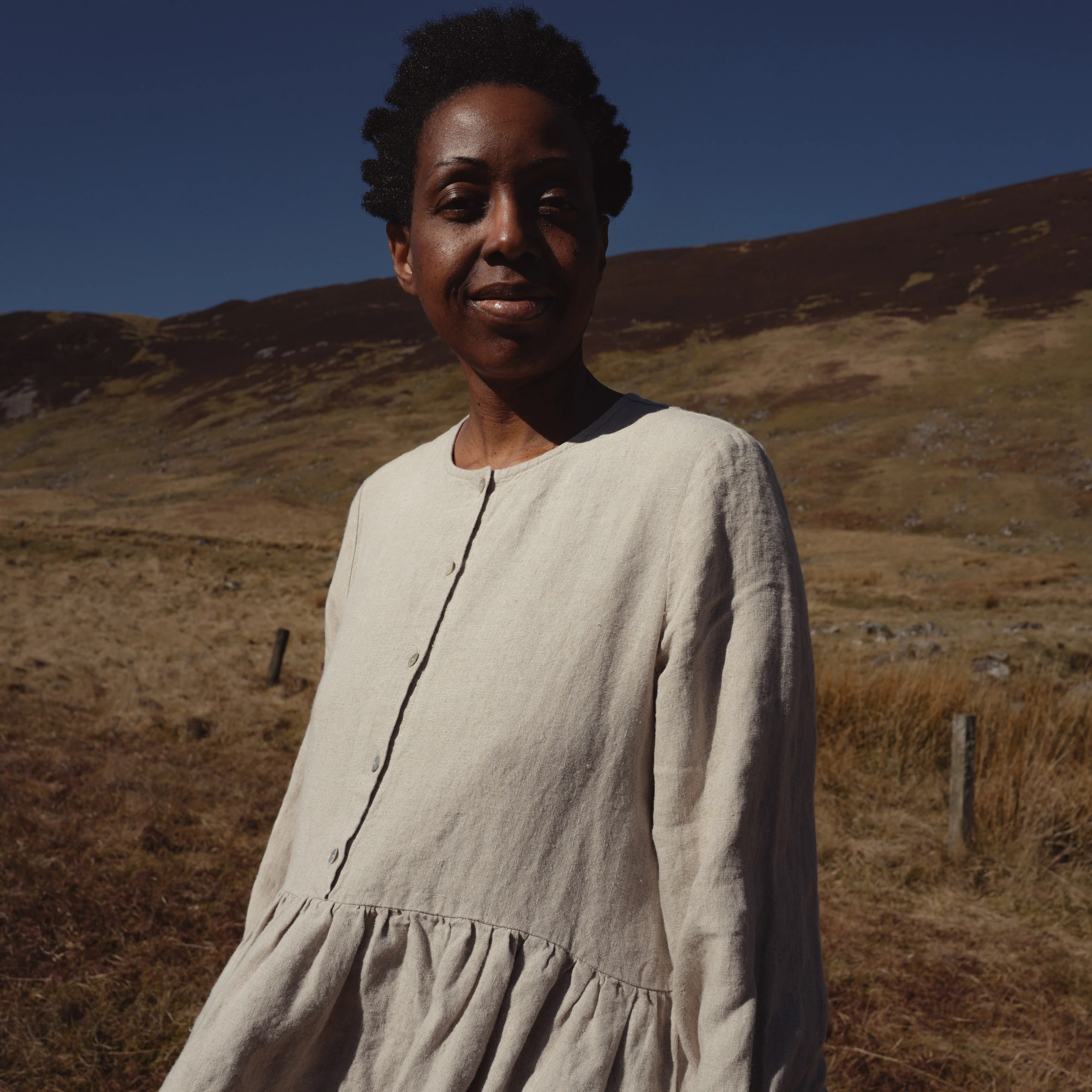 Ash Women's Dress - Linen - Natural - Image 3