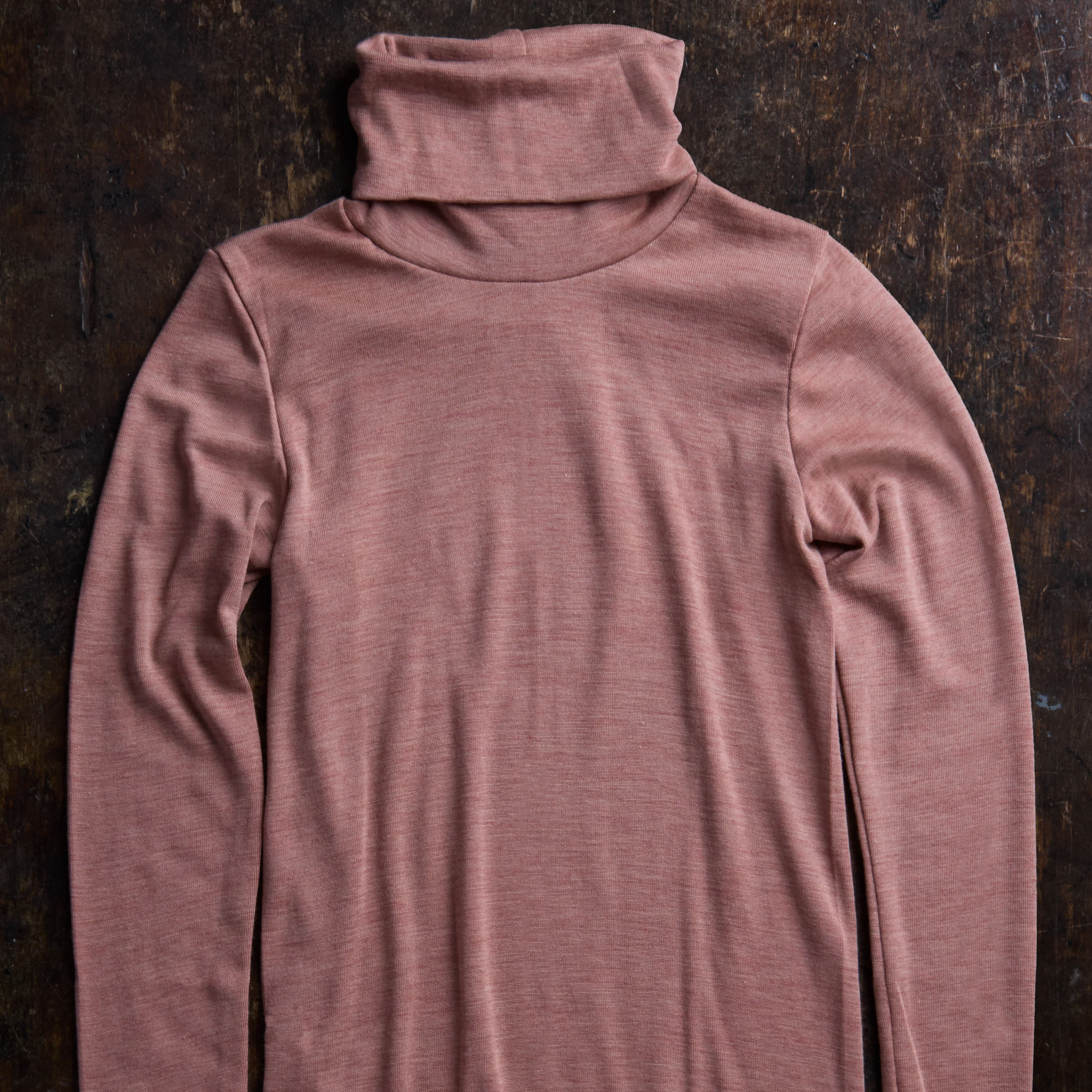 Auk Women’s Top - Merino Wool & Silk - Orchid - Image 4