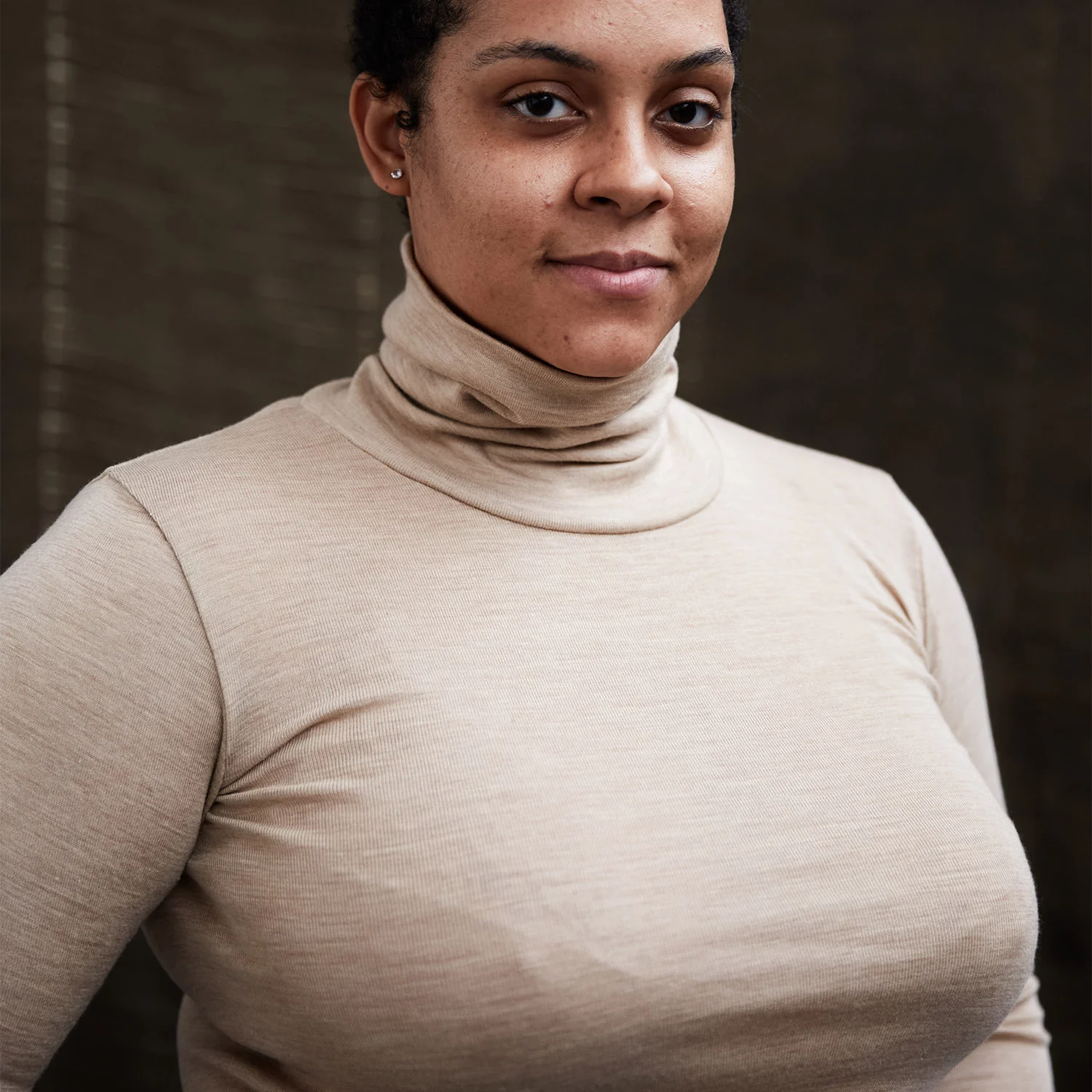 Auk Women's Top - Merino Wool & Silk - Sandstorm - Image 3