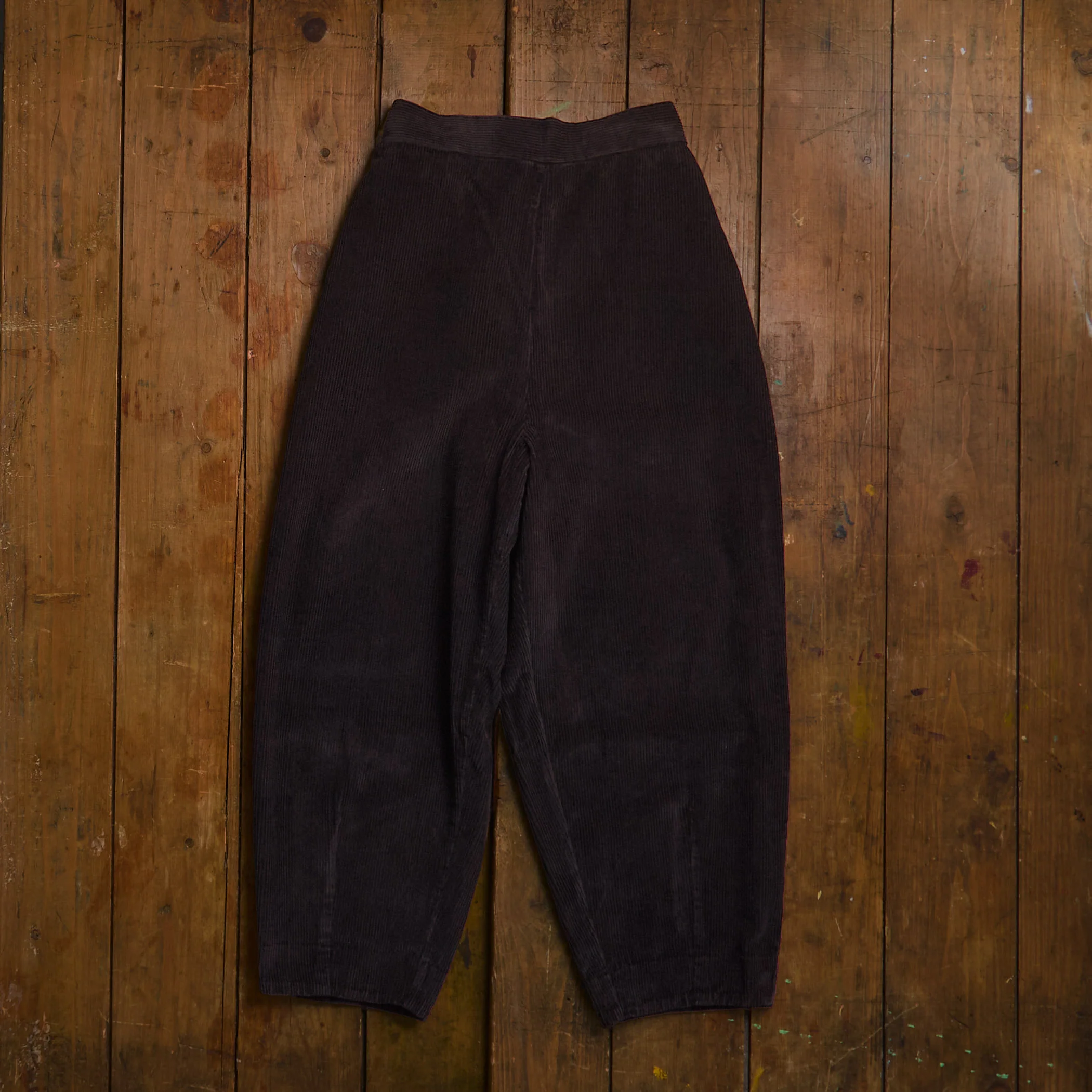 Blackthorn Women's Trousers - Cotton Corduroy - Black - Image 4