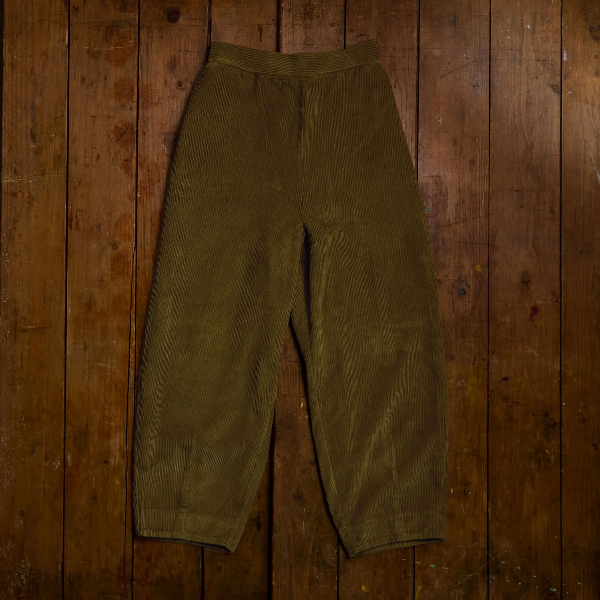 Blackthorn Women's Trousers - Cotton Corduroy - Seaweed - Image 3