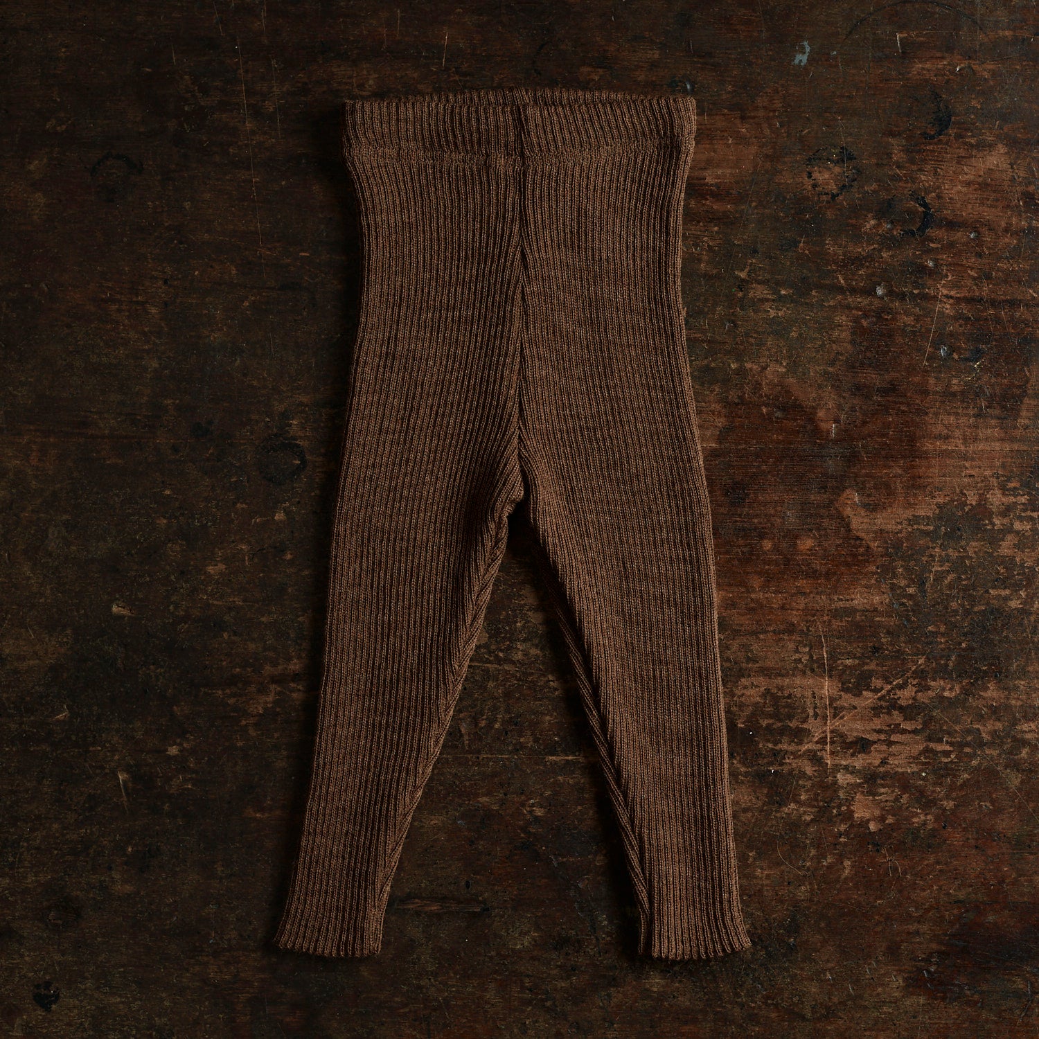 Frost Baby & Kids Light Weight Merino Wool Leggings/Trousers - Hazelnut - Image 2