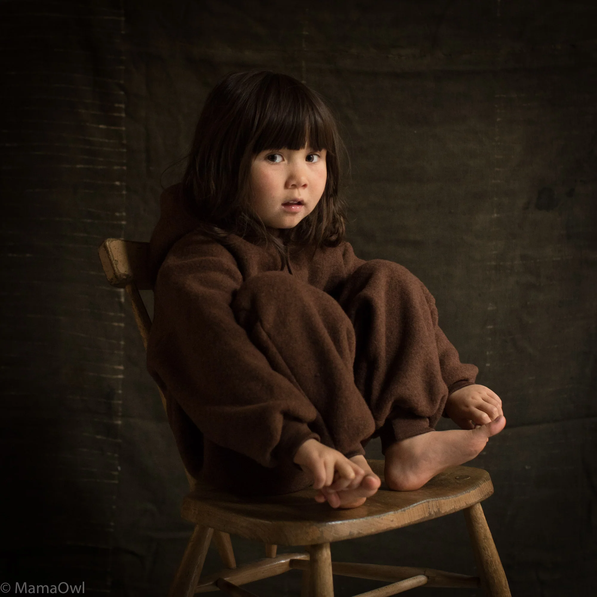 Pipit Baby & Kids Suit - Merino Wool Fleece - Squirrel - Image 5