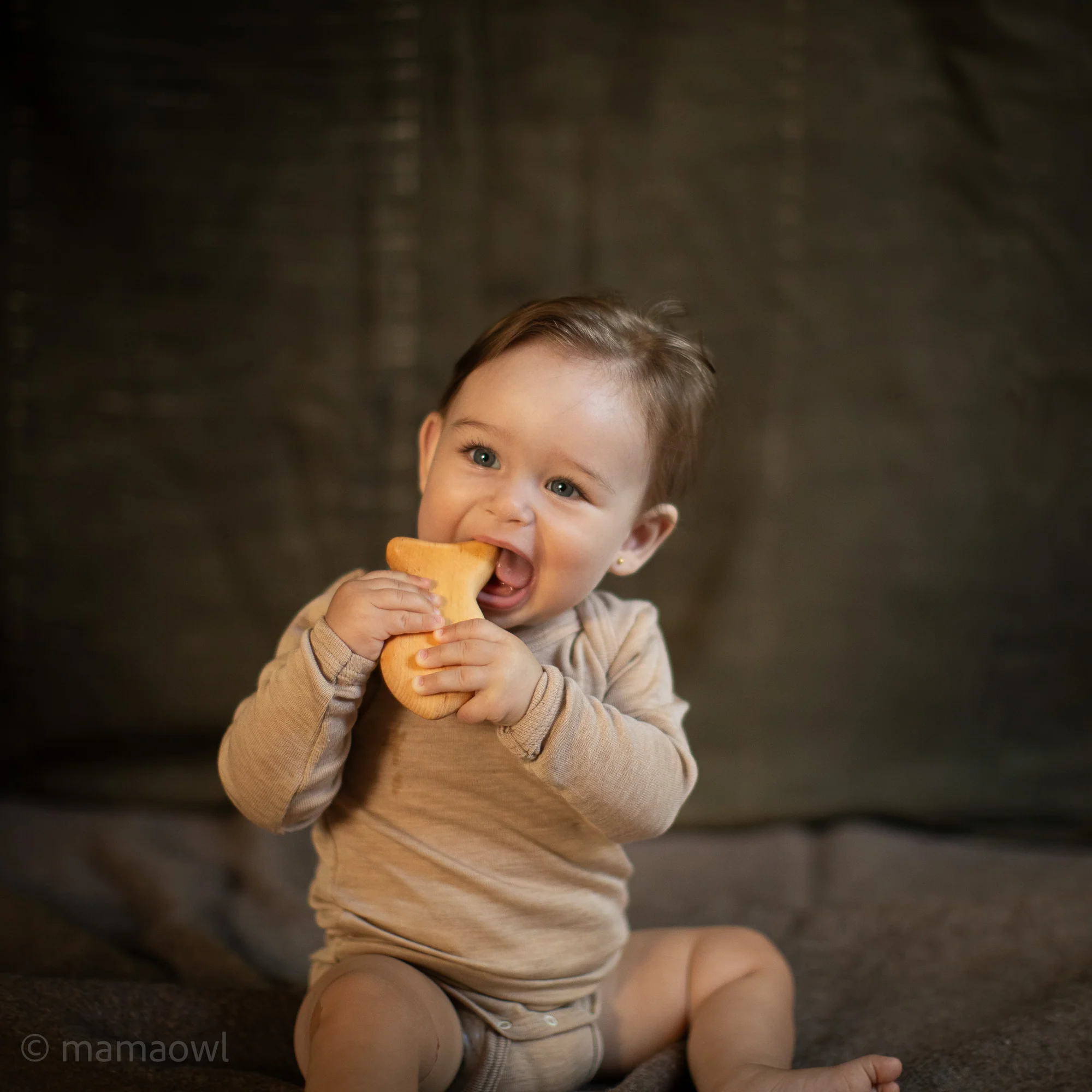 Robin Baby & Kids Body - Merino Wool & Silk - Sandstorm