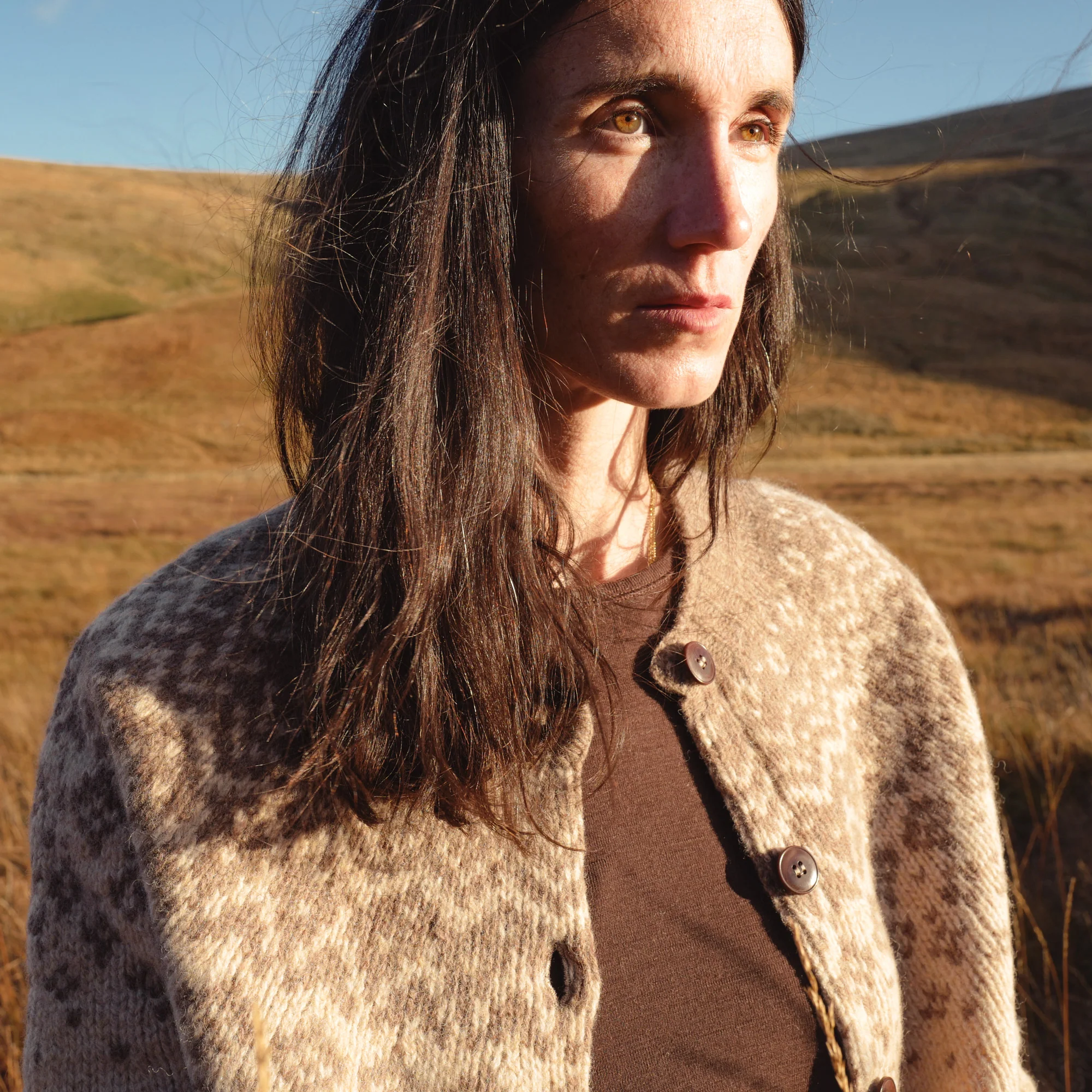 Fauna Women's Cardigan - Lambswool - Mallow - Image 2