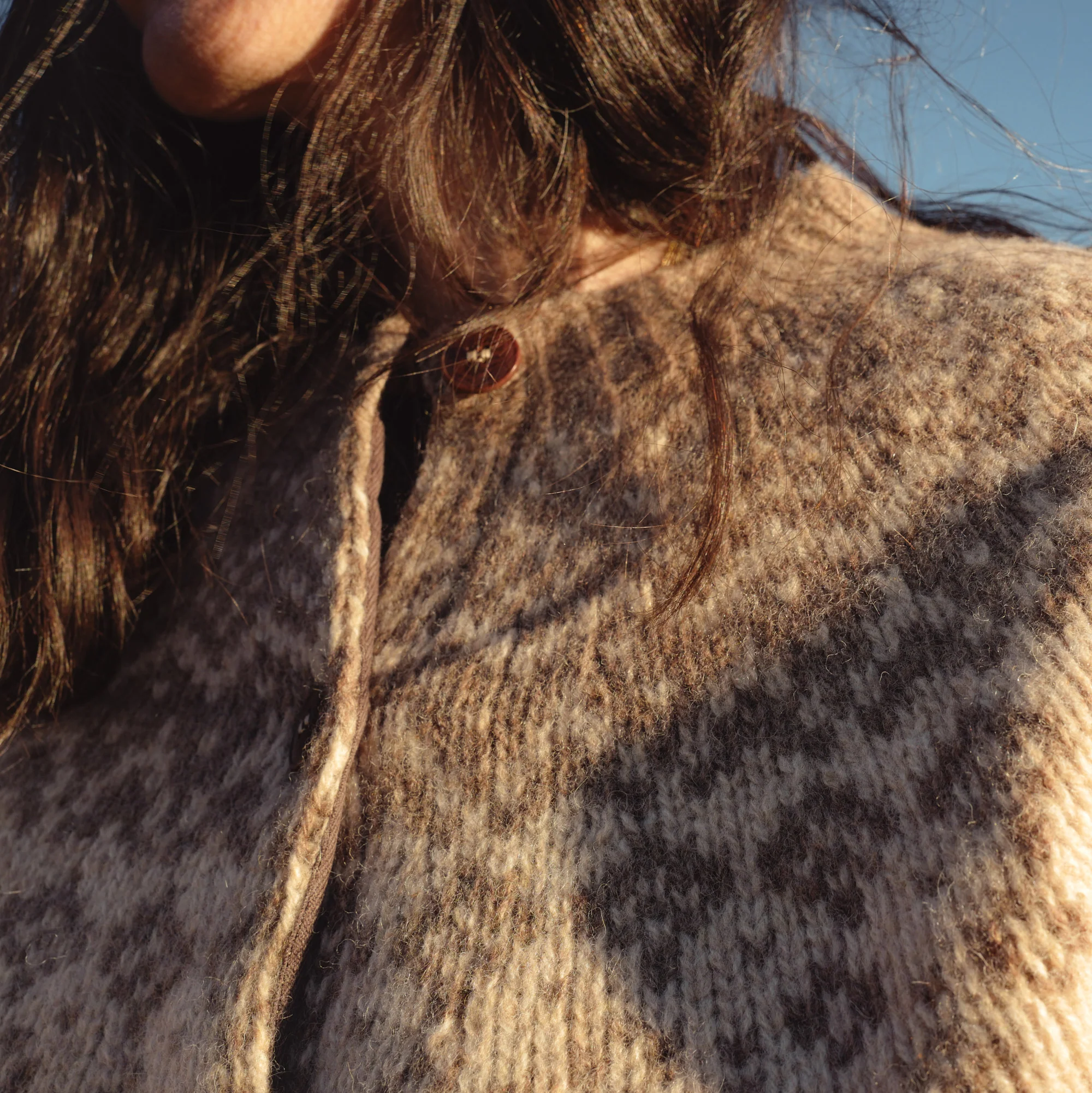 Fauna Women's Cardigan - Lambswool - Mallow - Image 3