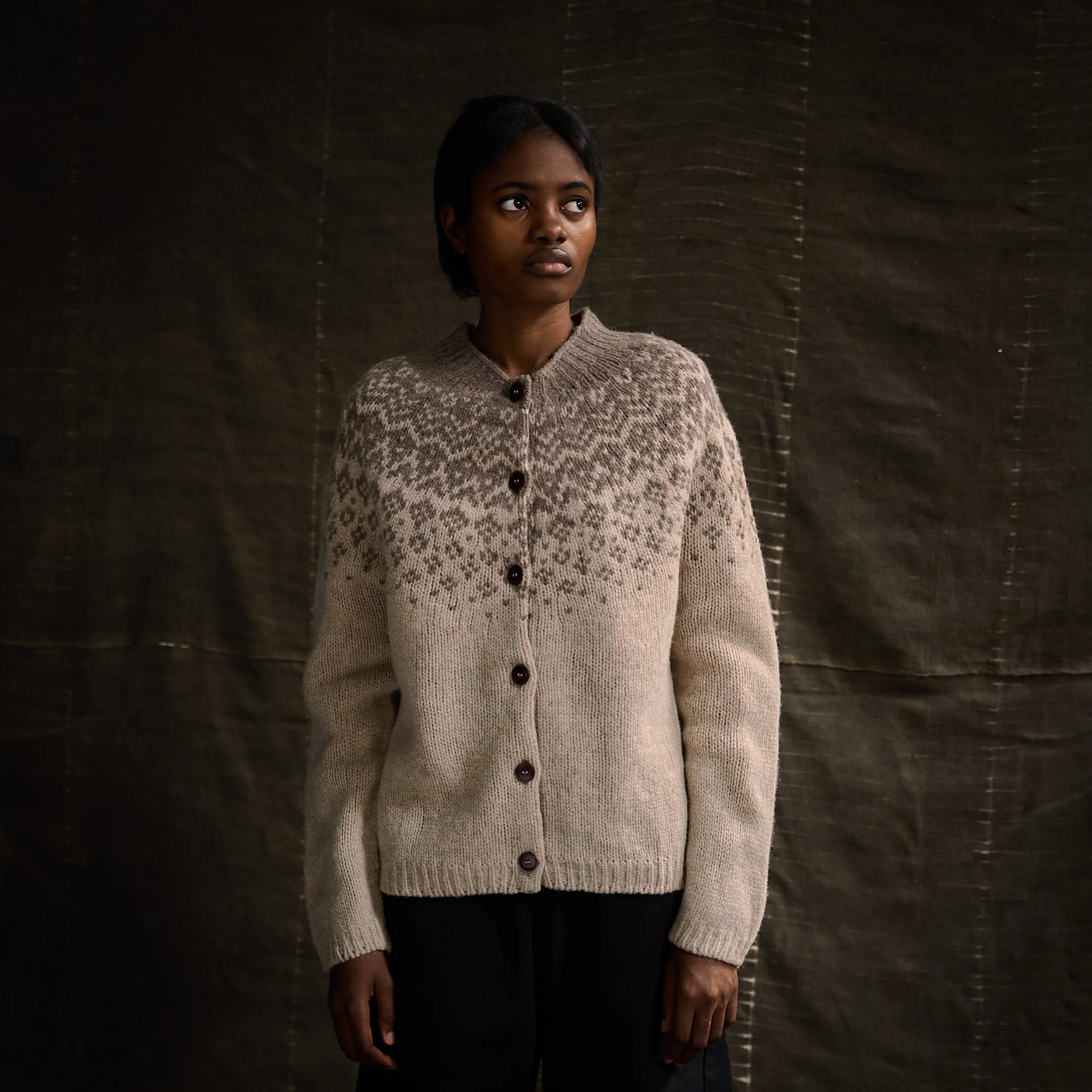 Fauna Women's Cardigan - Lambswool - Mallow - Image 6