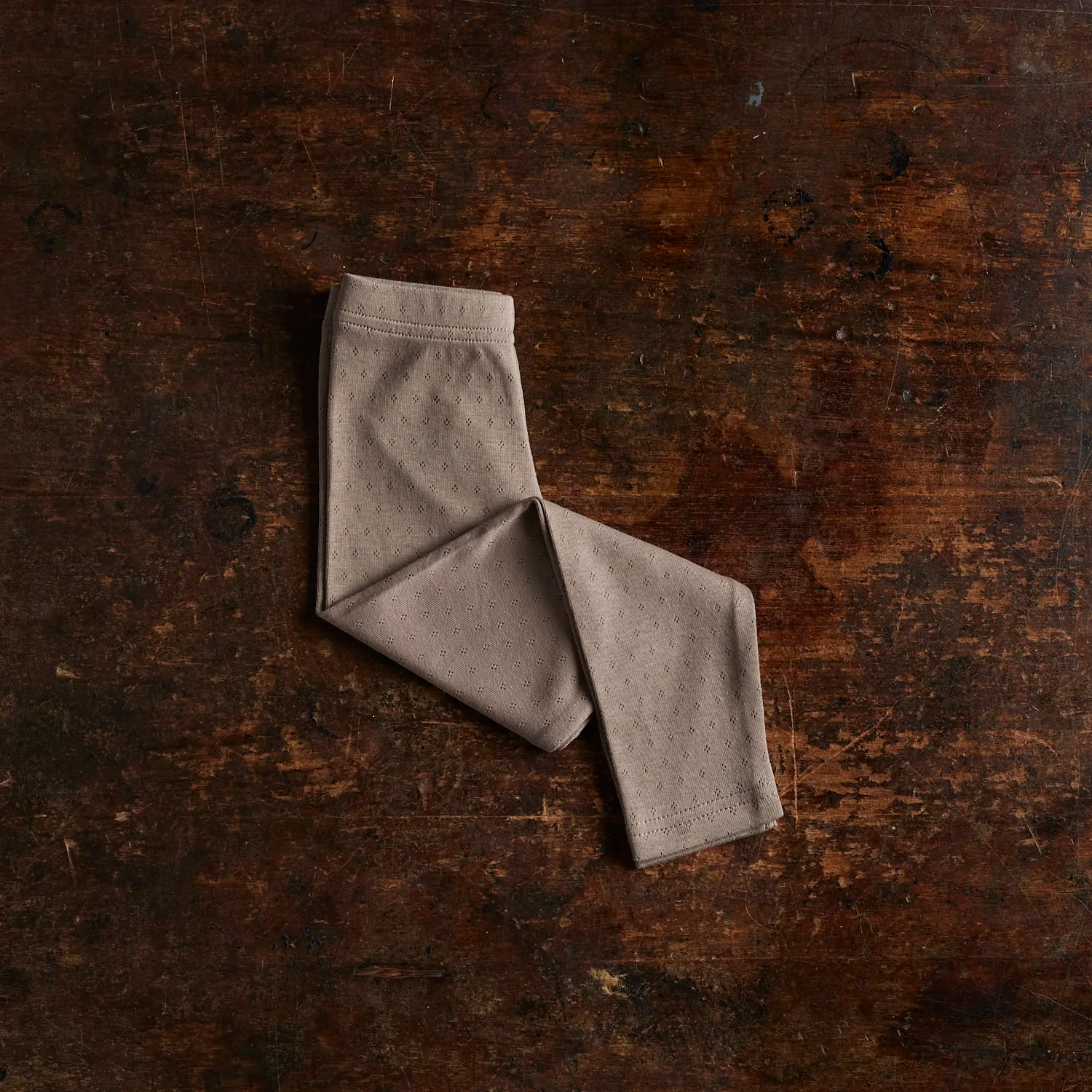 Finch Baby & Kids Leggings - Cotton Pointelle - Timber