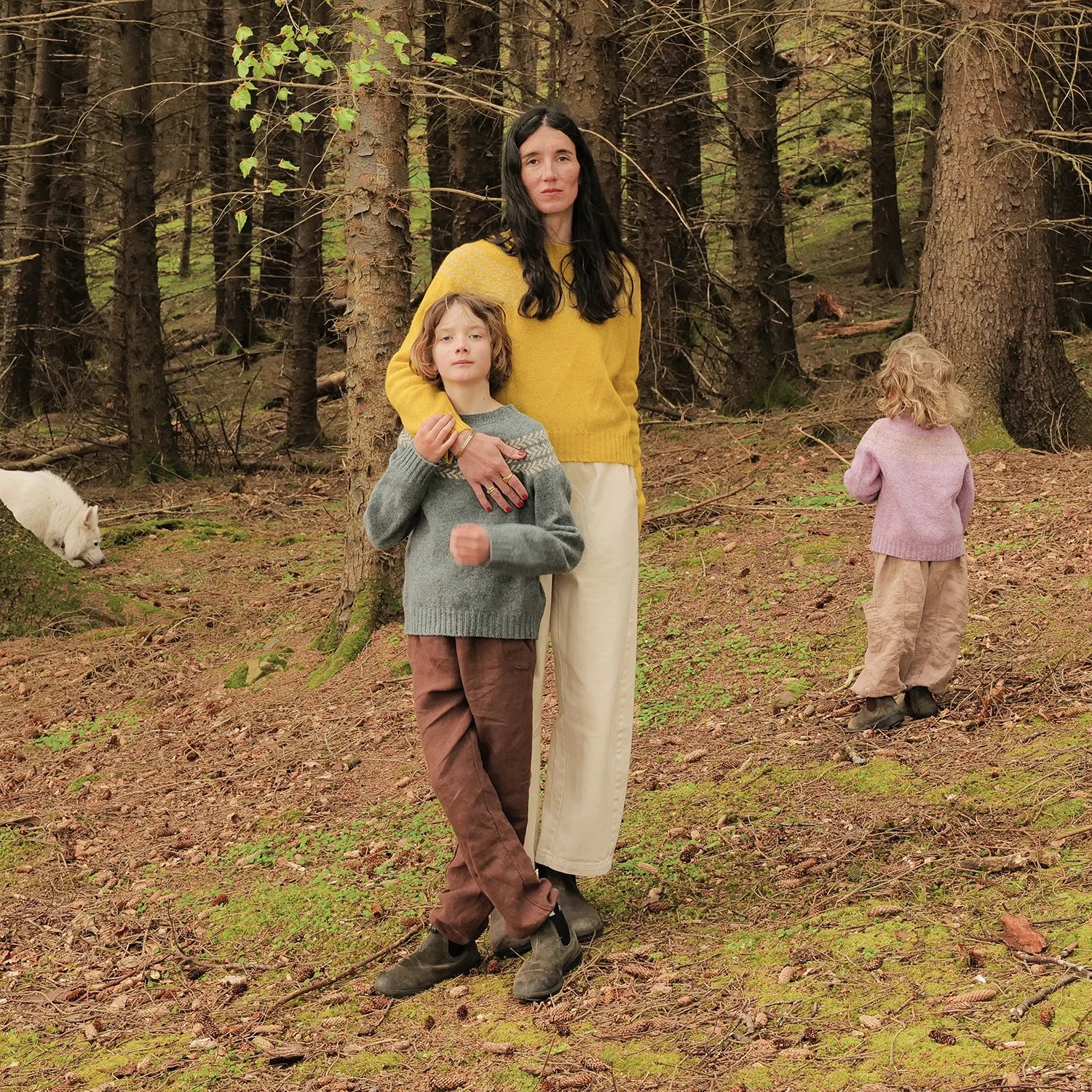 Garden Baby & Kids Sweater - Lambswool - Dusk - Image 2