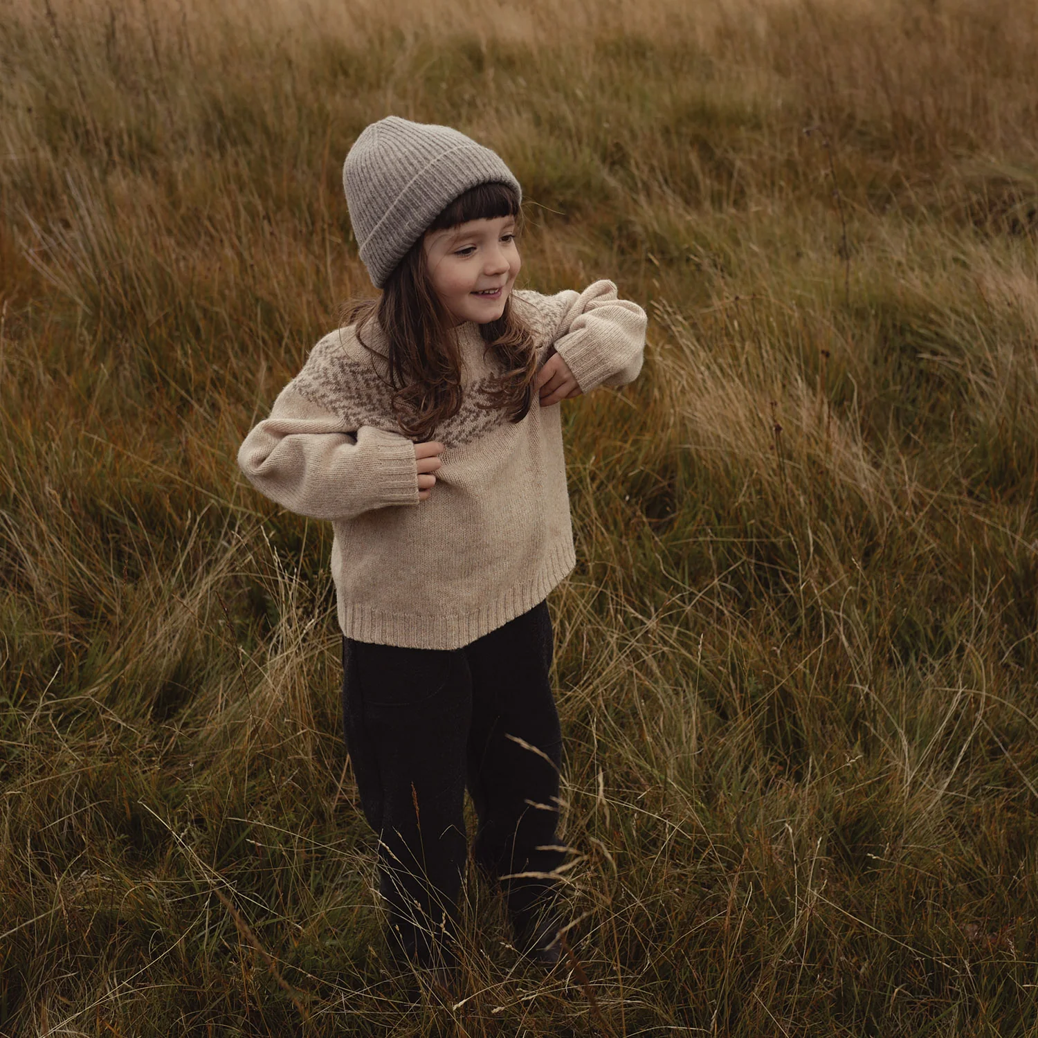 Garden Baby & Kids Sweater - Lambswool - Mallow - Image 7
