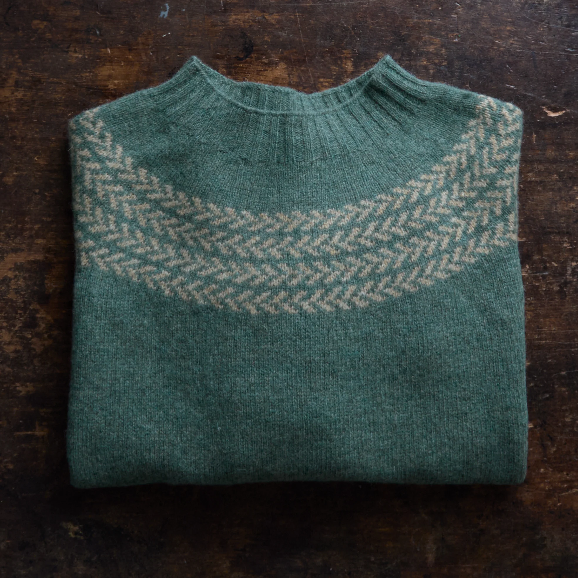Garden Women's Sweater - Lambswool - Dusk - Image 7