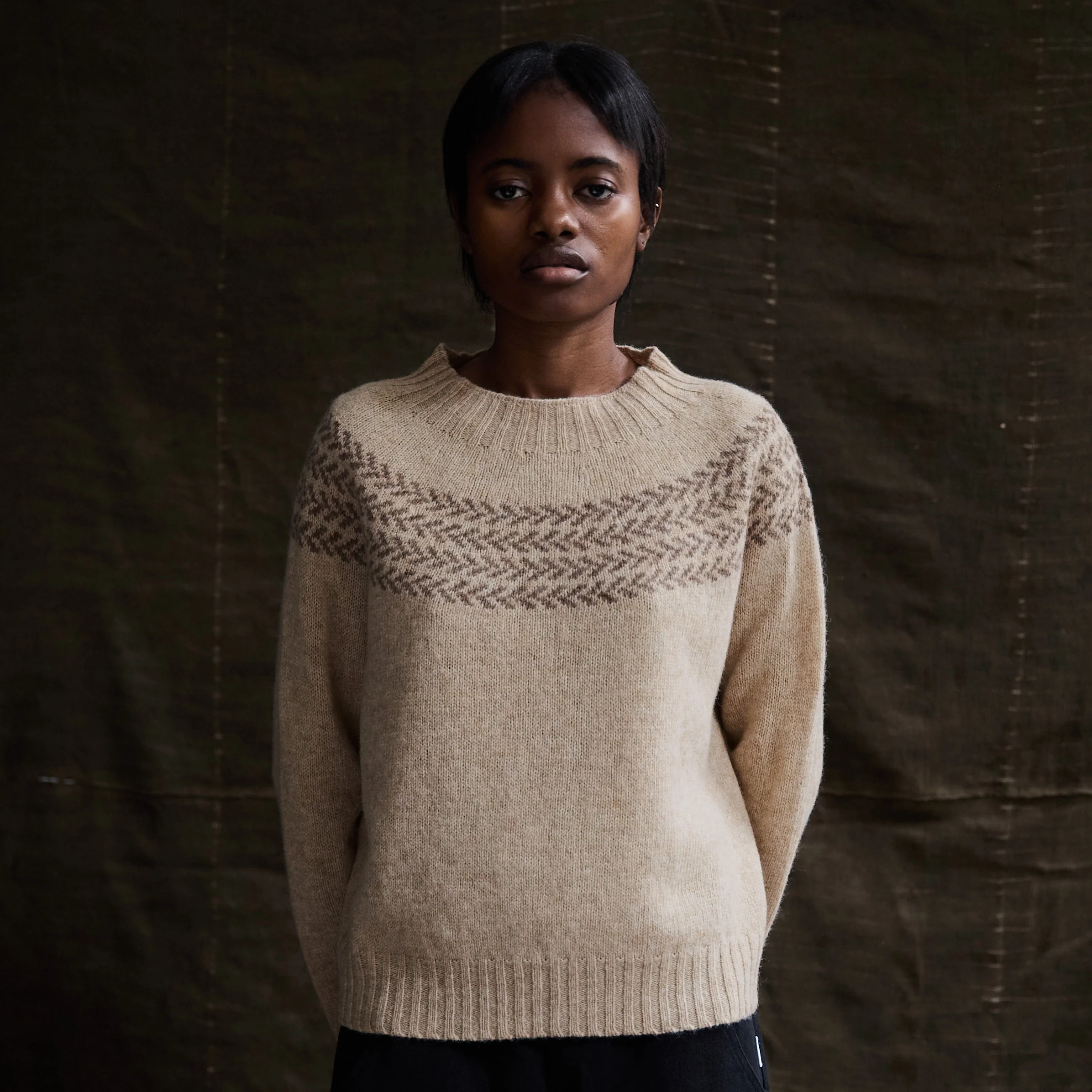 Garden Women's Sweater - Lambswool - Mallow - Image 5