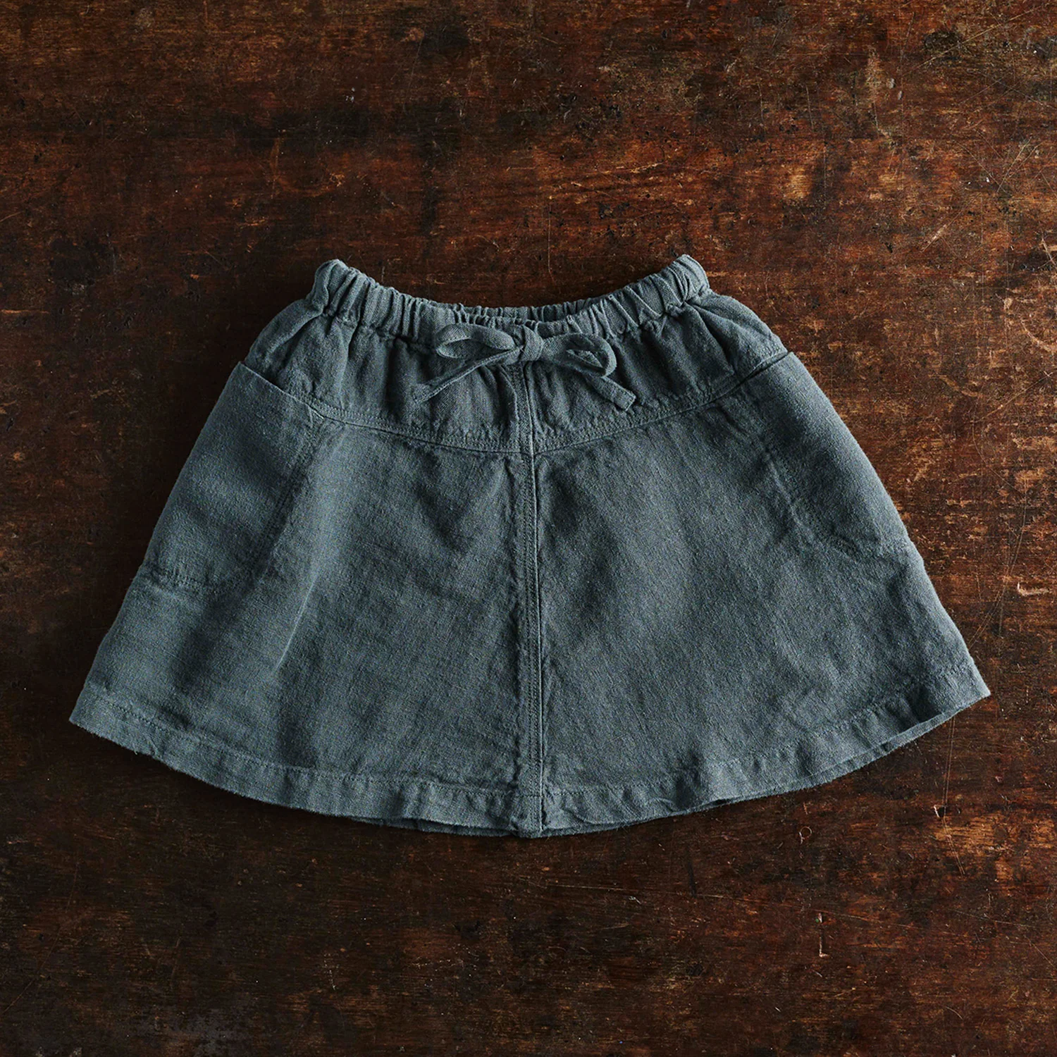 Juniper Baby & Kids Skirt - Linen - Storm - Image 3