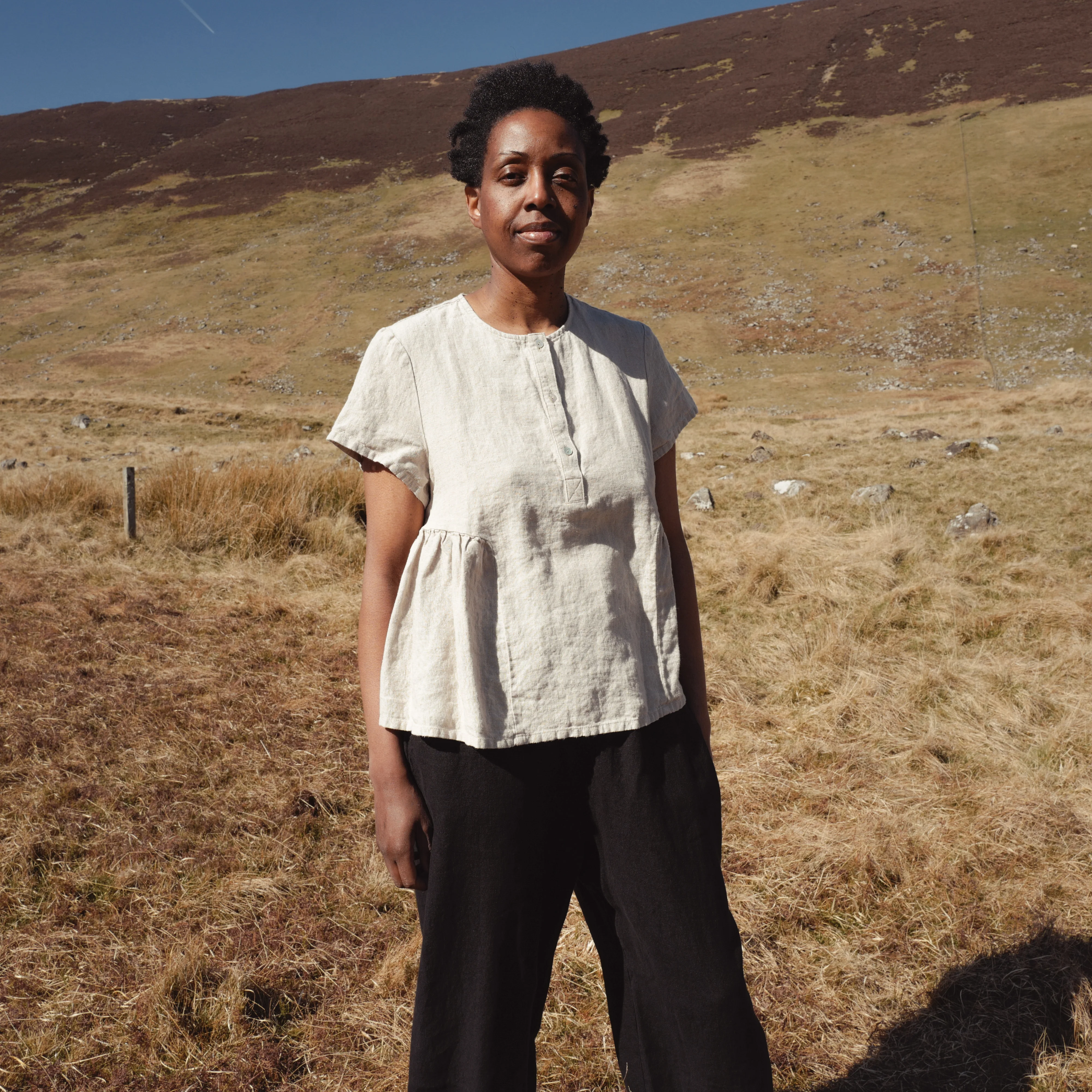 Juniper Women's Blouse - Linen - Natural - Image 3