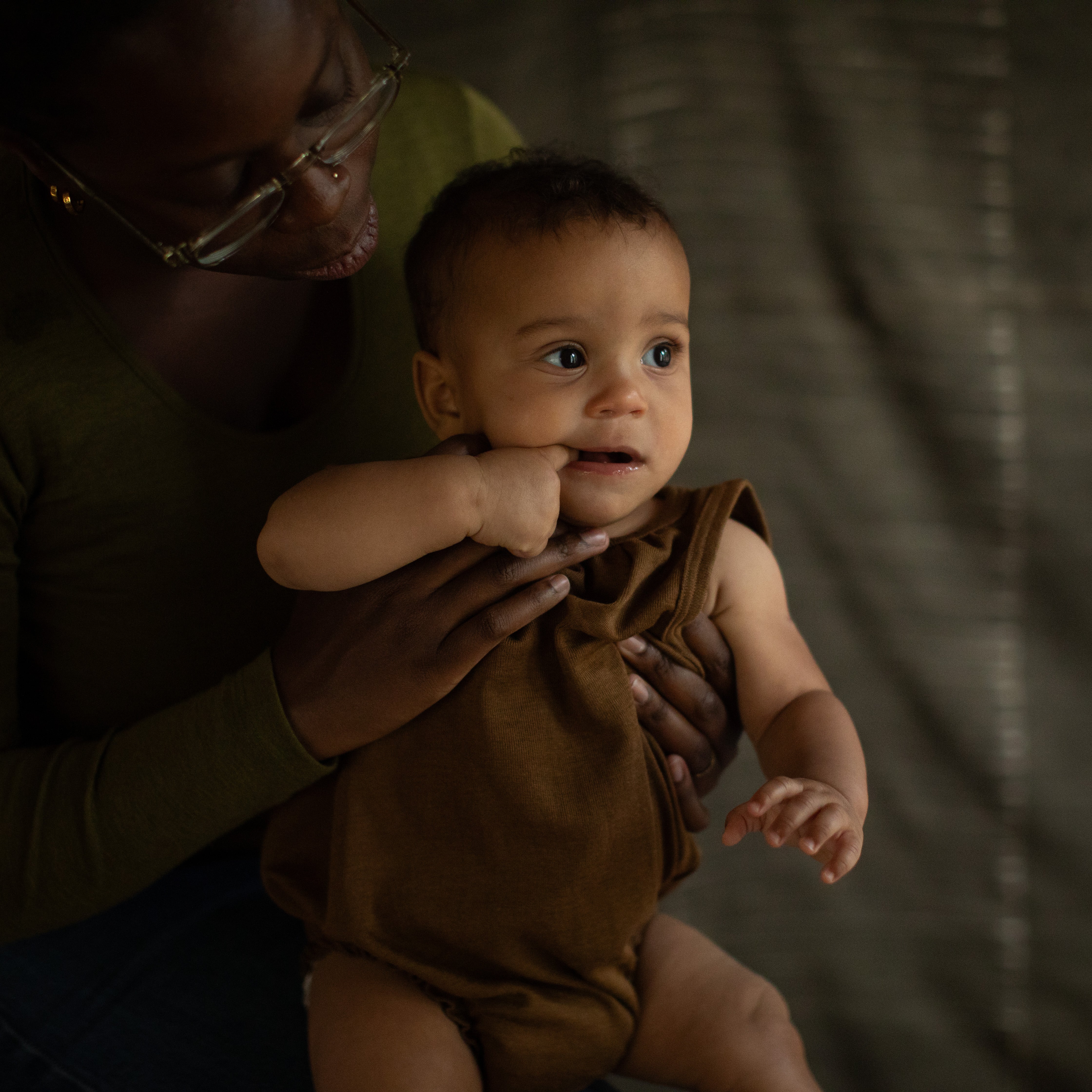 Keet Baby Romper - Merino Wool & Silk - Almond - Image 5